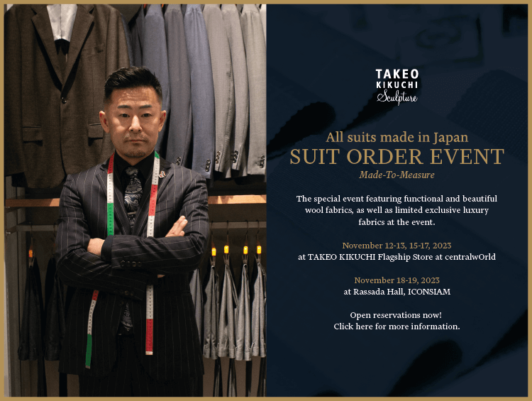 TAKEO KIKUCHI Thailand - Master of men's style from Tokyo