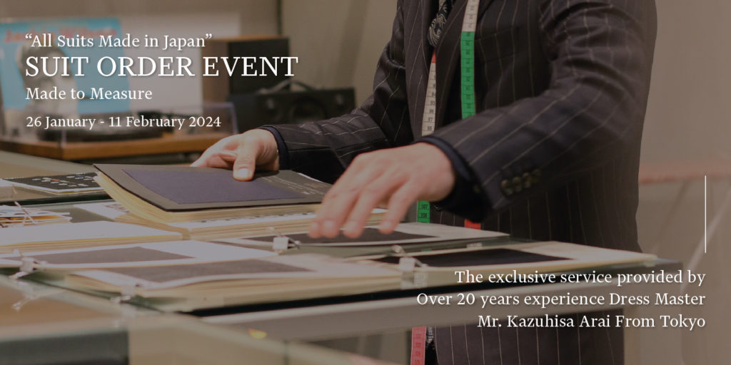 【EVENT】SUIT ORDER EVENT 2024 SPRING SUMMER