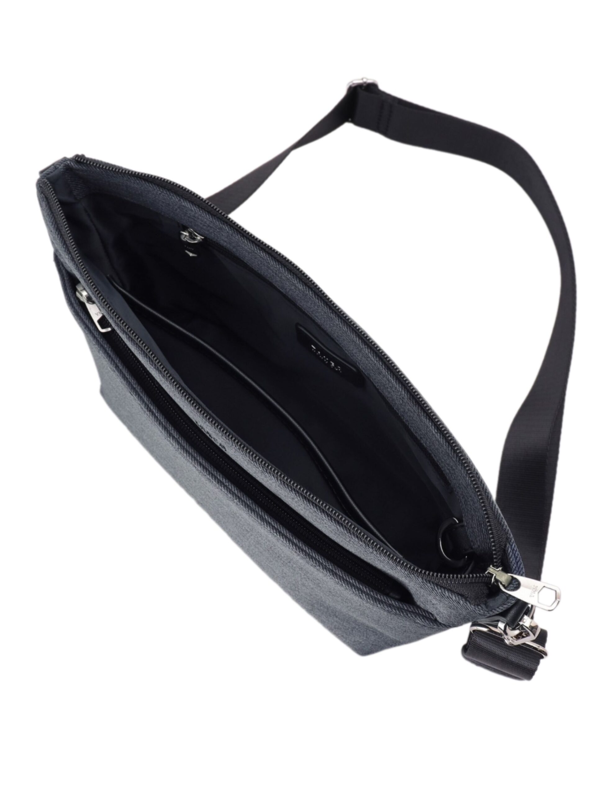 NAVY MELANGE SHOULDER BAG (G8701066) (5)