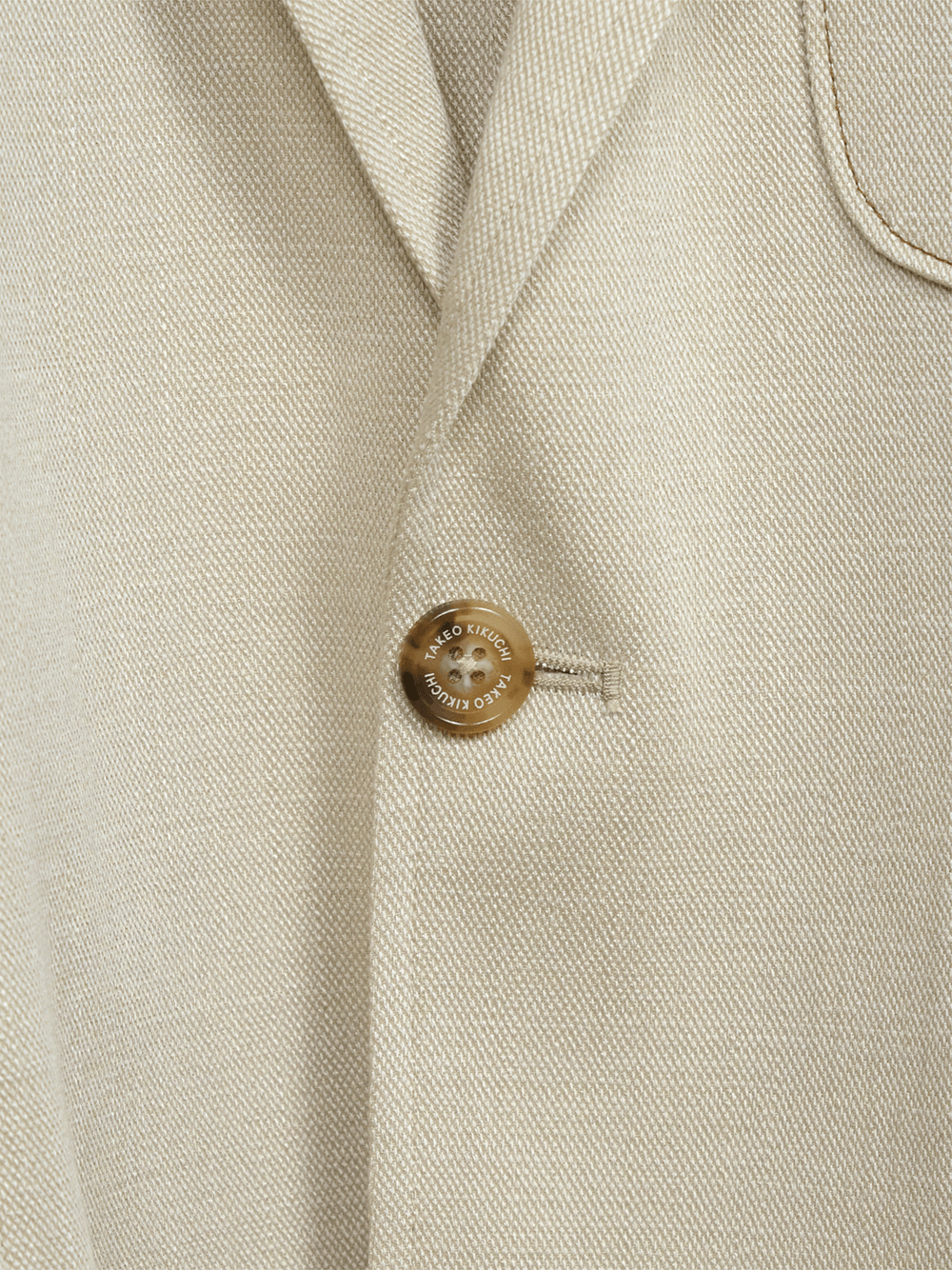 BEIGE ECO DENIM STRETCH BLAZER (4)