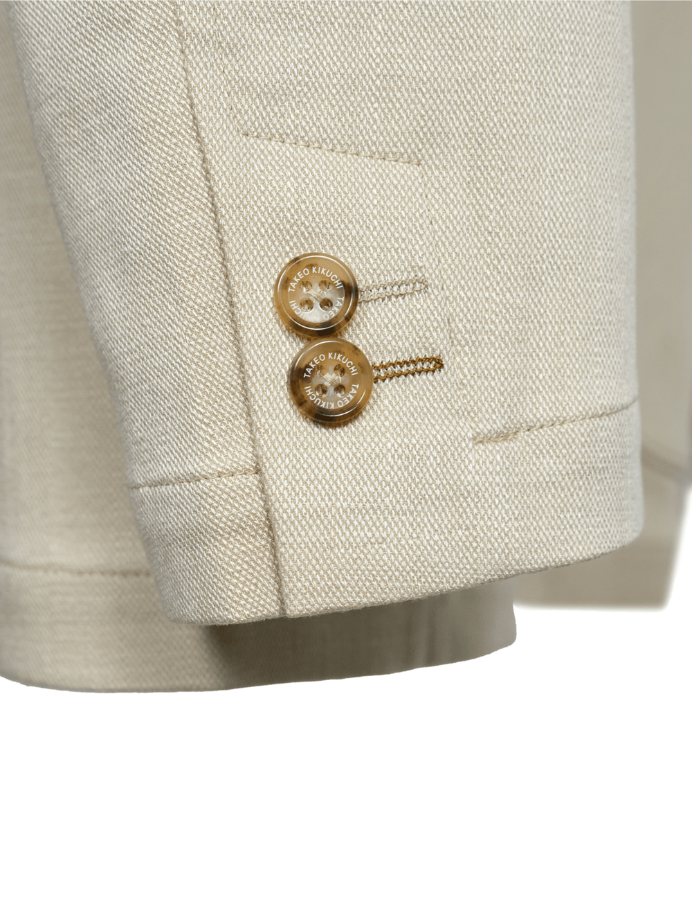 BEIGE ECO DENIM STRETCH BLAZER (5)