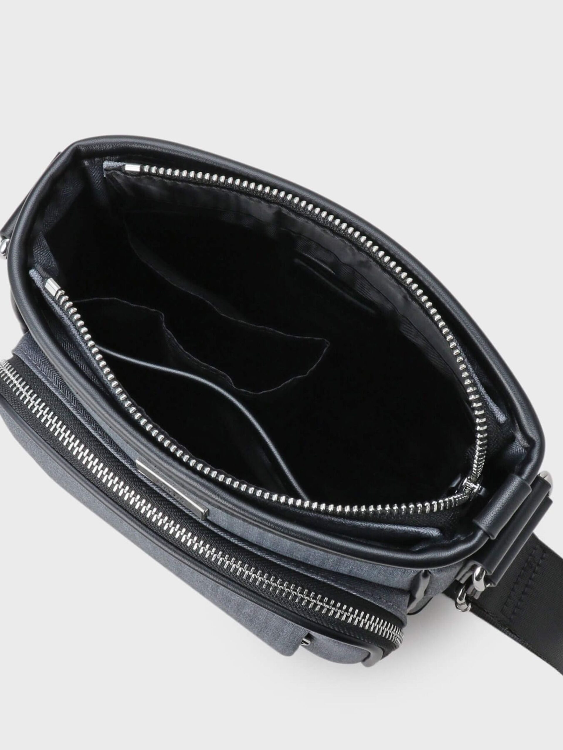 GREY HERRINGBONE CROSSBODY BAG (6)