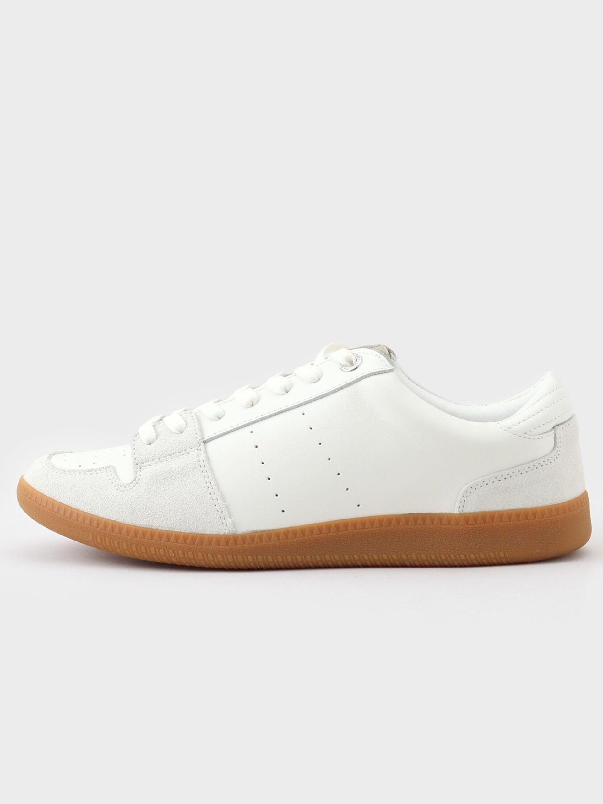 WHITE LEATHER SNEAKER (7009656) ECS