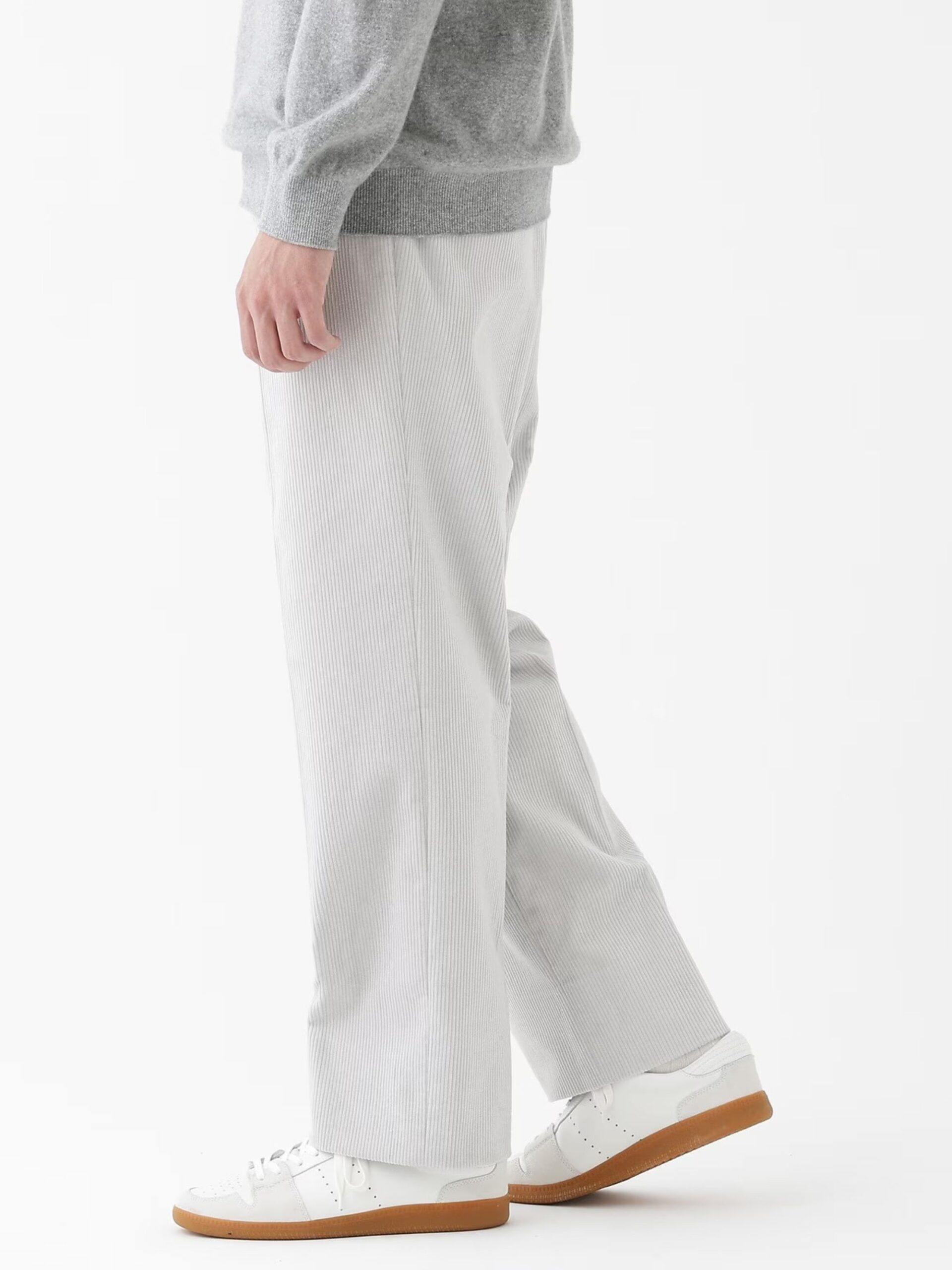 WHITE LEATHER SNEAKER (7009659) ECS