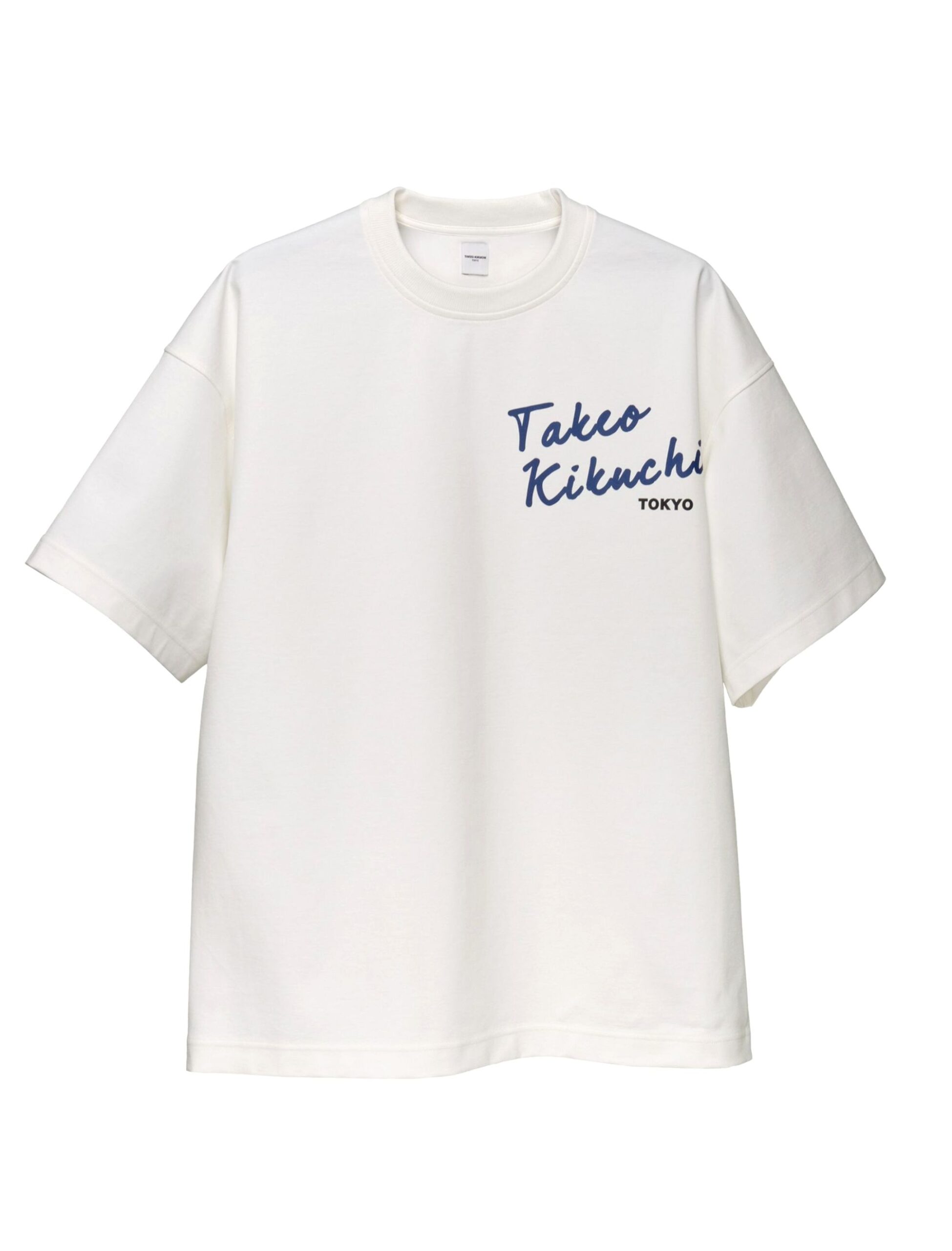 WHITE SOFT UV-CUT PRINTED T-SHIRT (1)