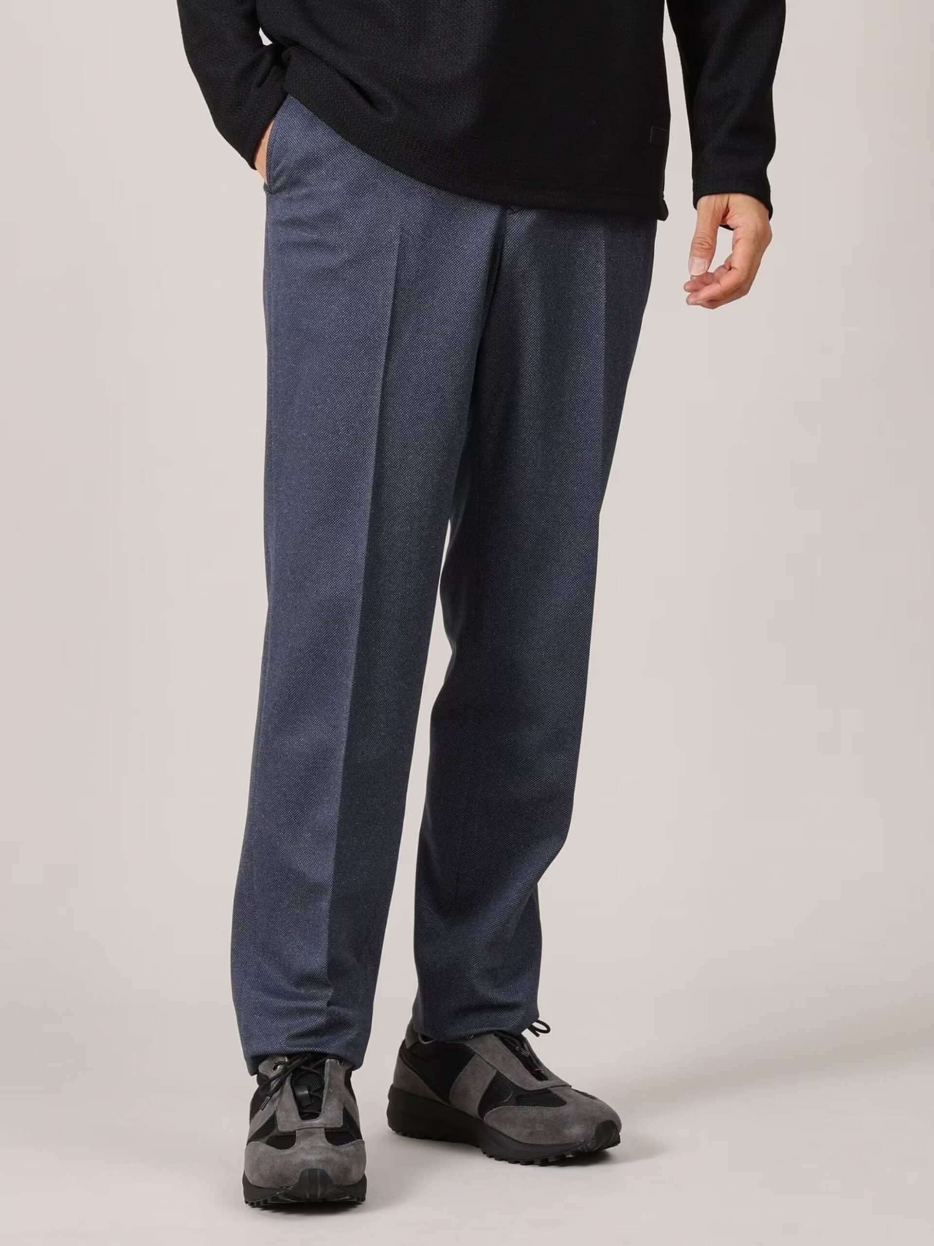 BLUE FREMO STRETCH JERSEY PANTS (93172032)