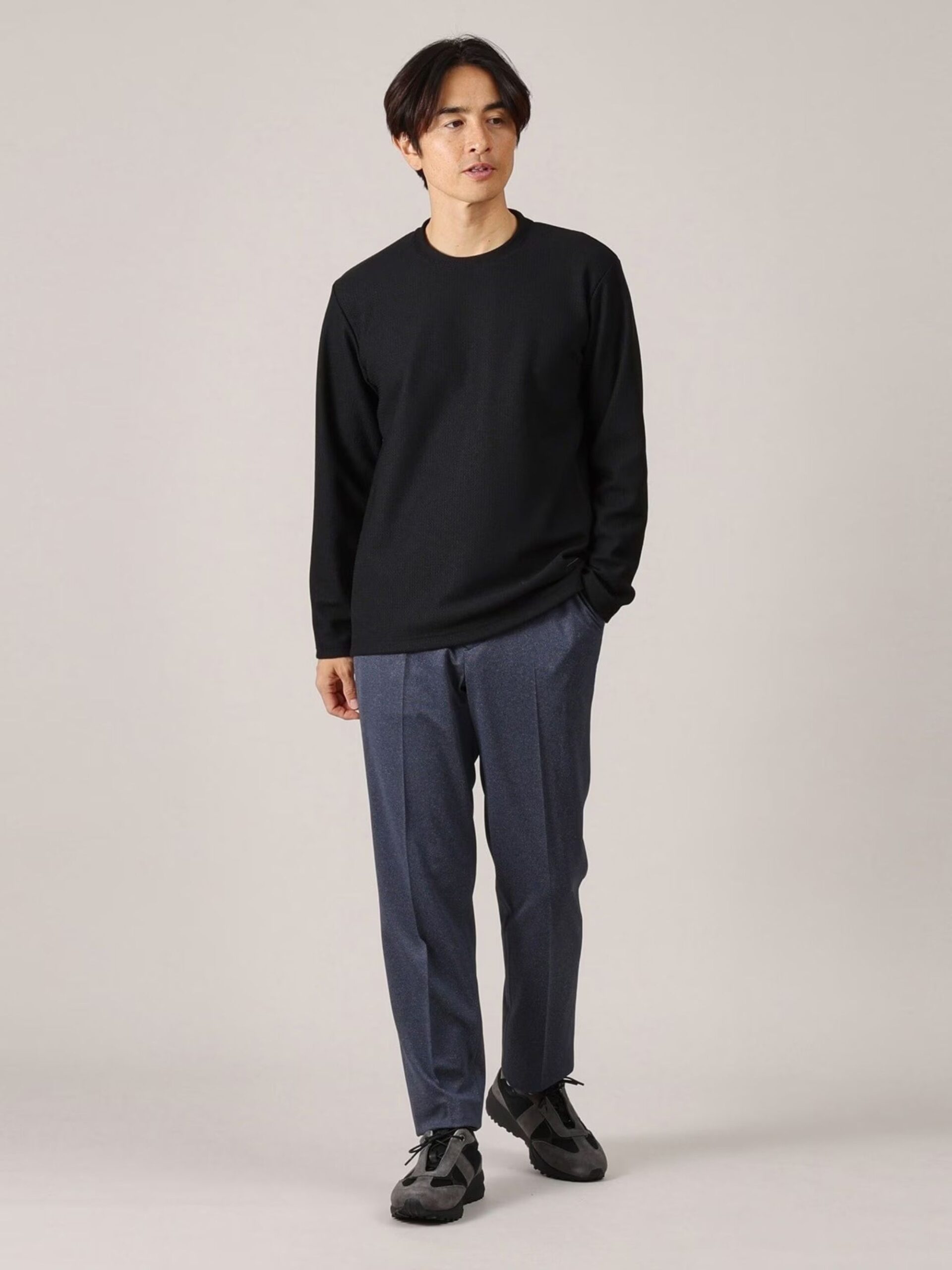 BLUE FREMO STRETCH JERSEY PANTS (93172036)