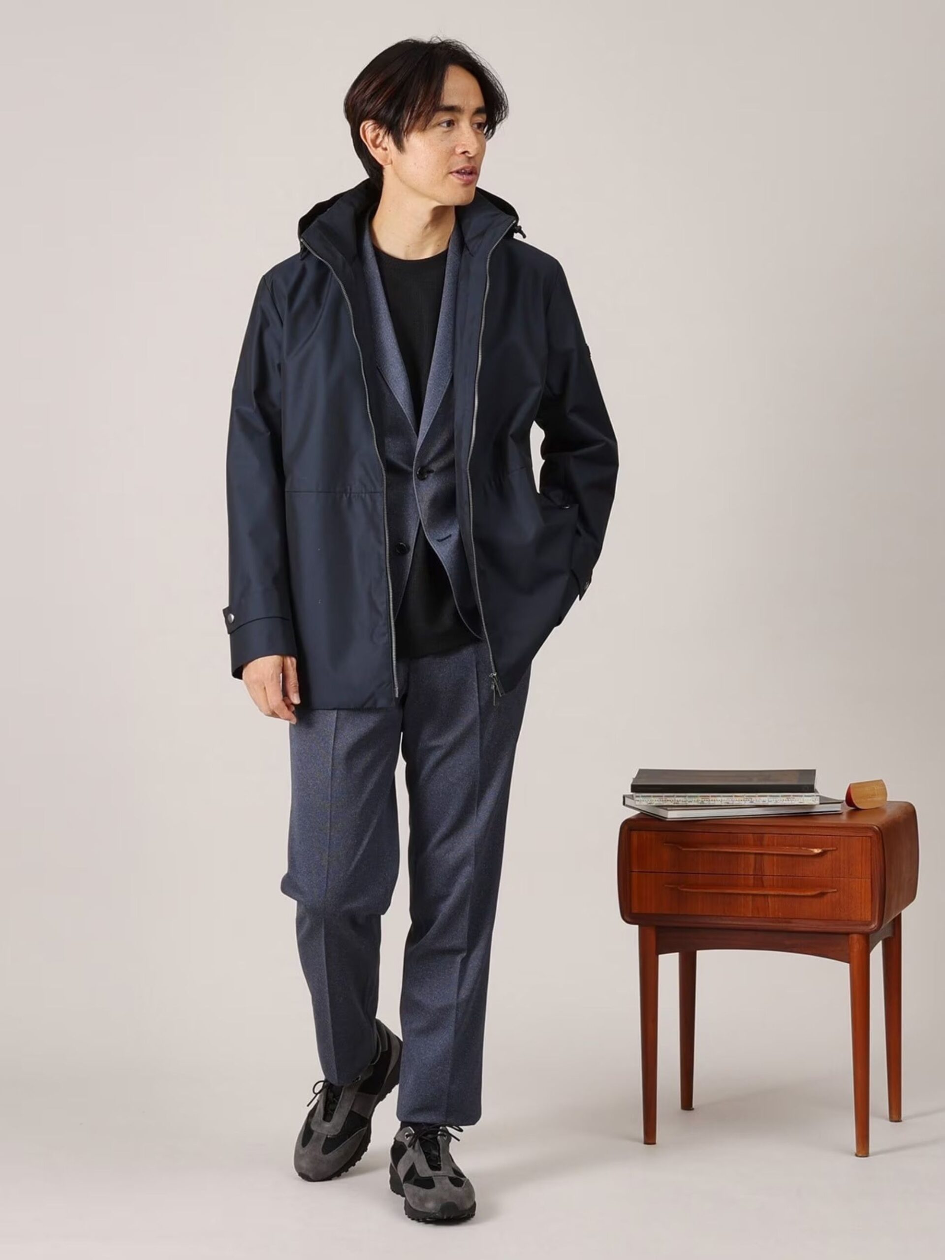 BLUE FREMO STRETCH JERSEY PANTS (93172038)