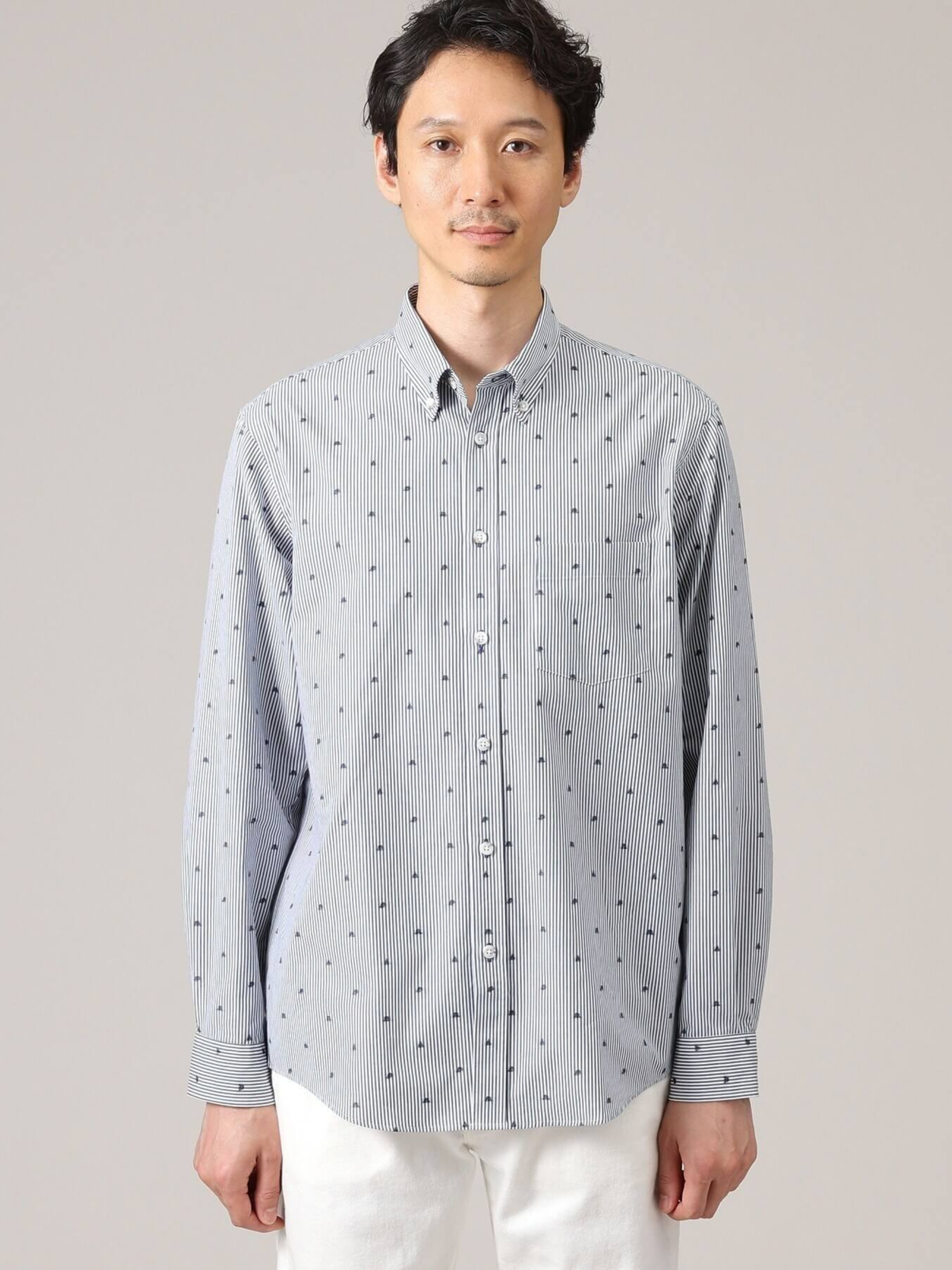 BLUE-HAT-JACQUARD-STRIPE-SHIRT-2