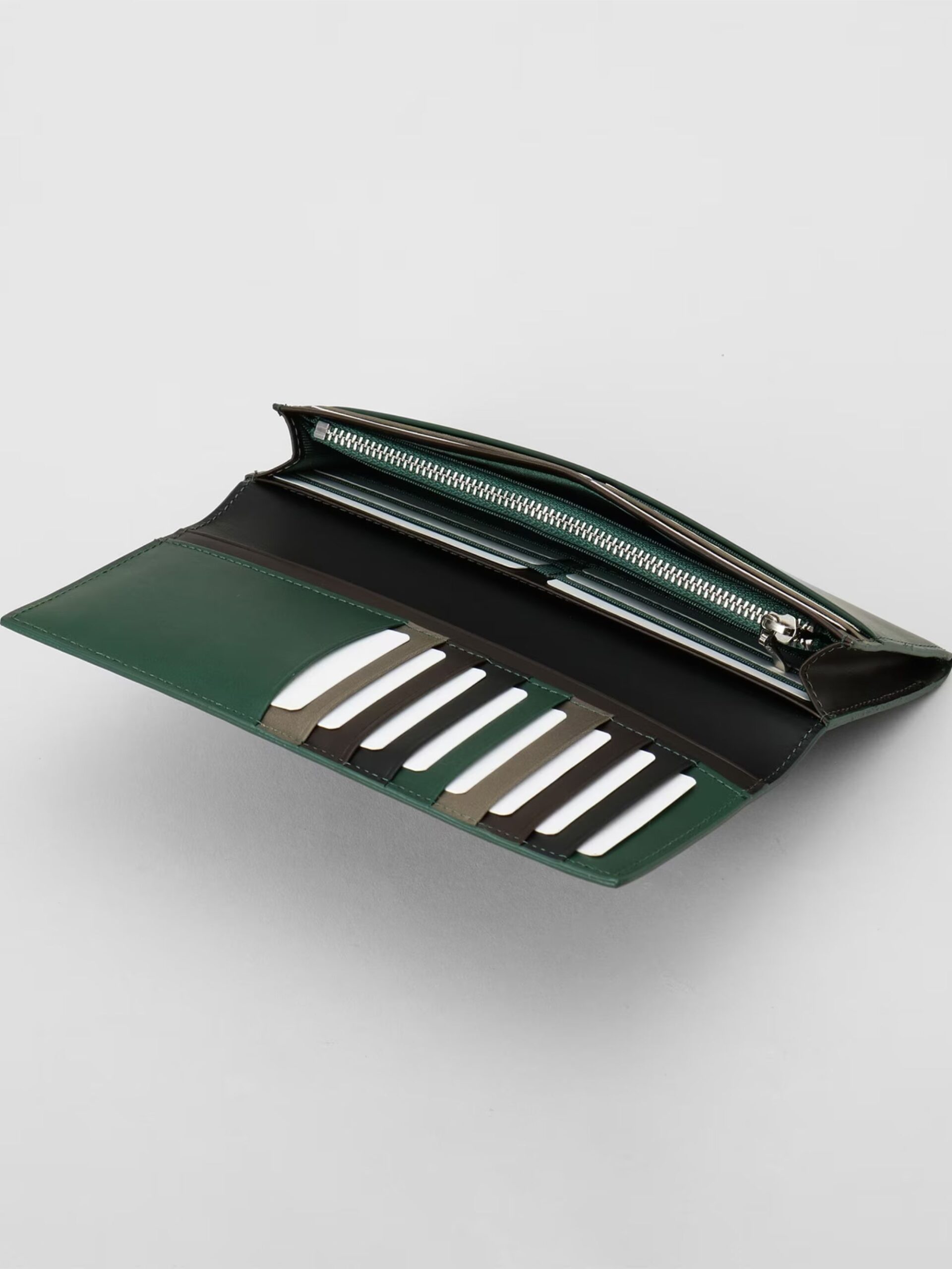 GREEN ANTIQUE LONG WALLET (5)