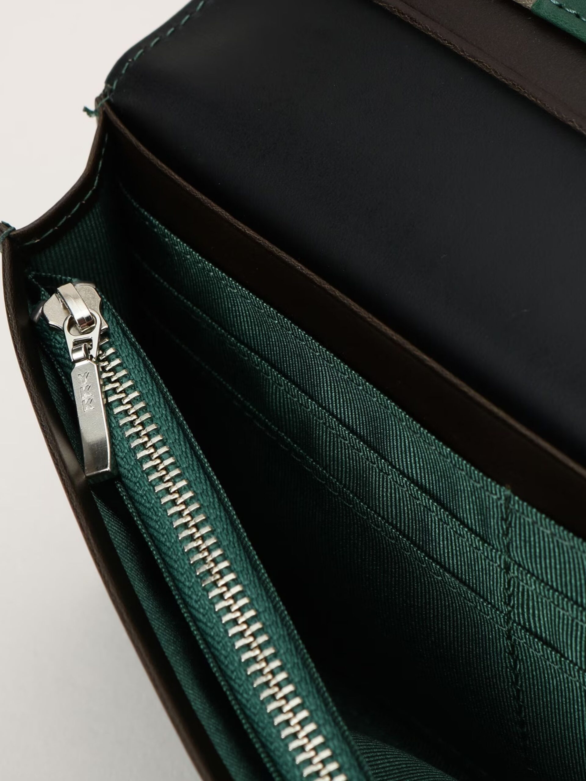 GREEN ANTIQUE LONG WALLET (6)