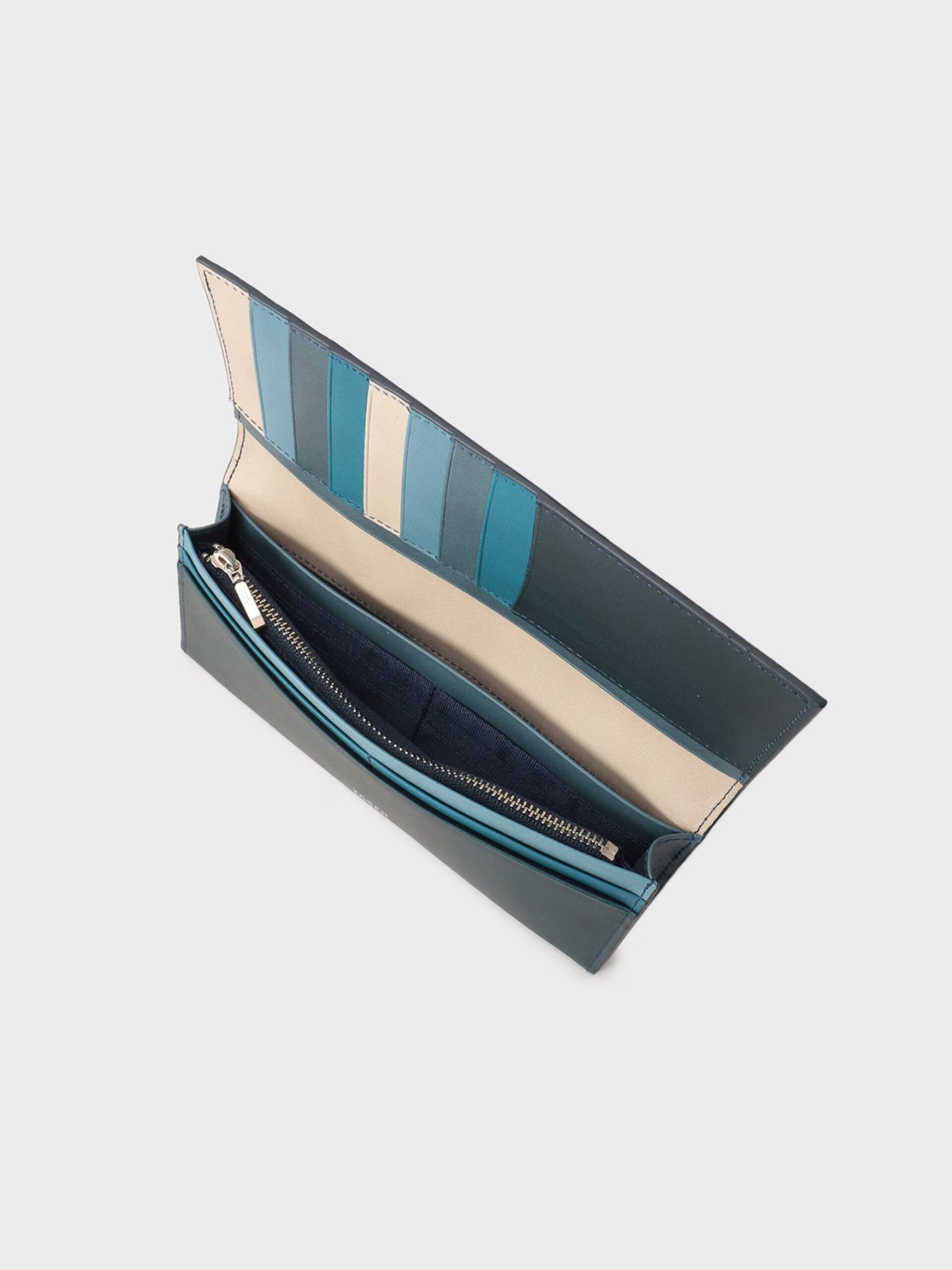 NAVY ANTIQUE LONG WALLET (3)