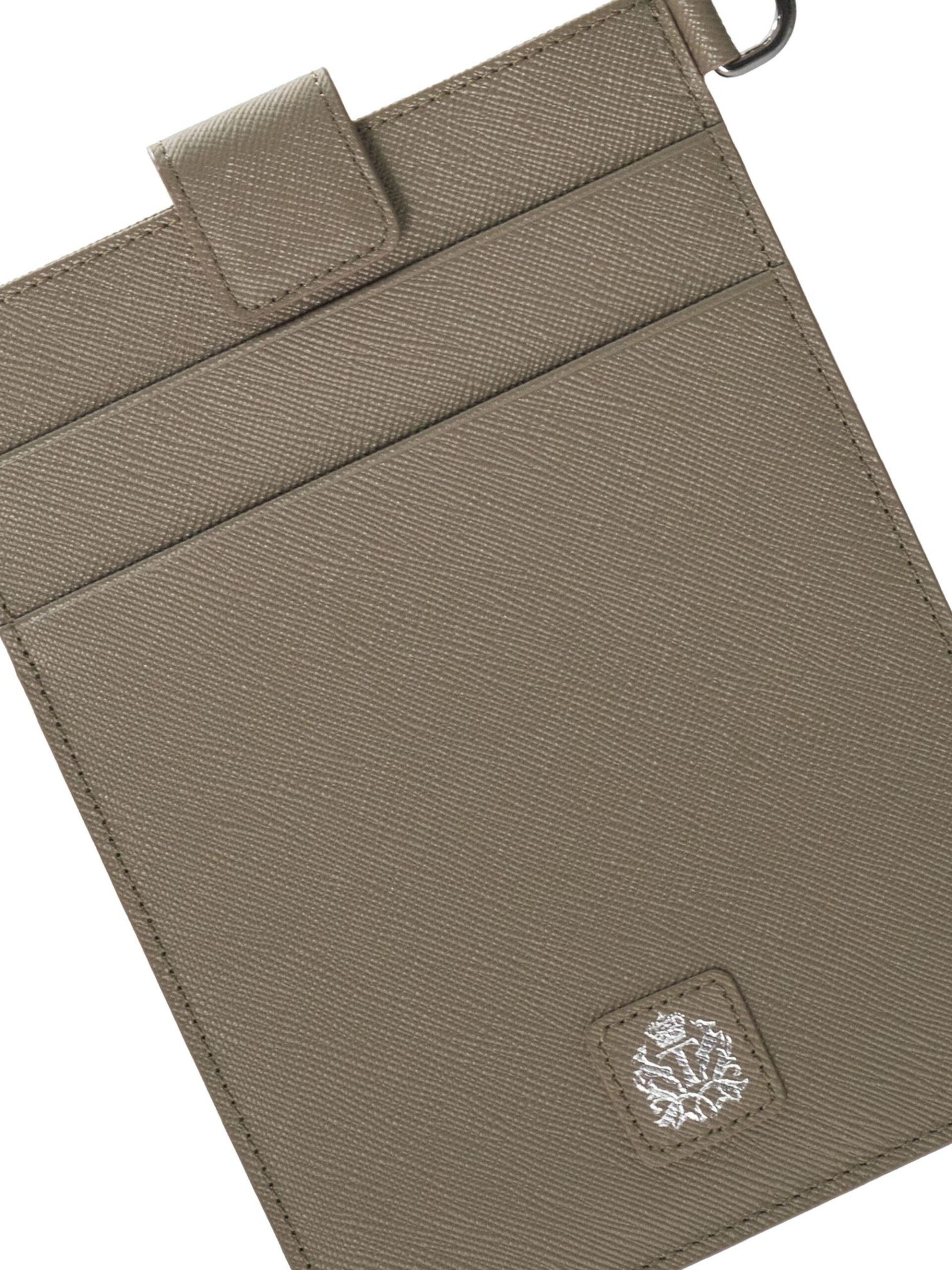 BEIGE IMPALA EMBLEM PASSPORT POUCH (K8109308) (4)