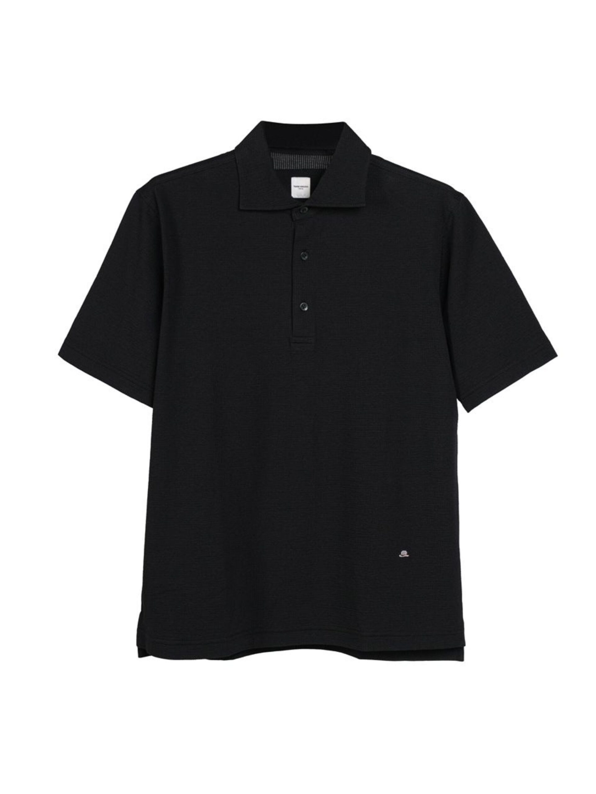 BLACK COOLMAX KNIT SUCKER POLO SHIRT (K8139998) (1)