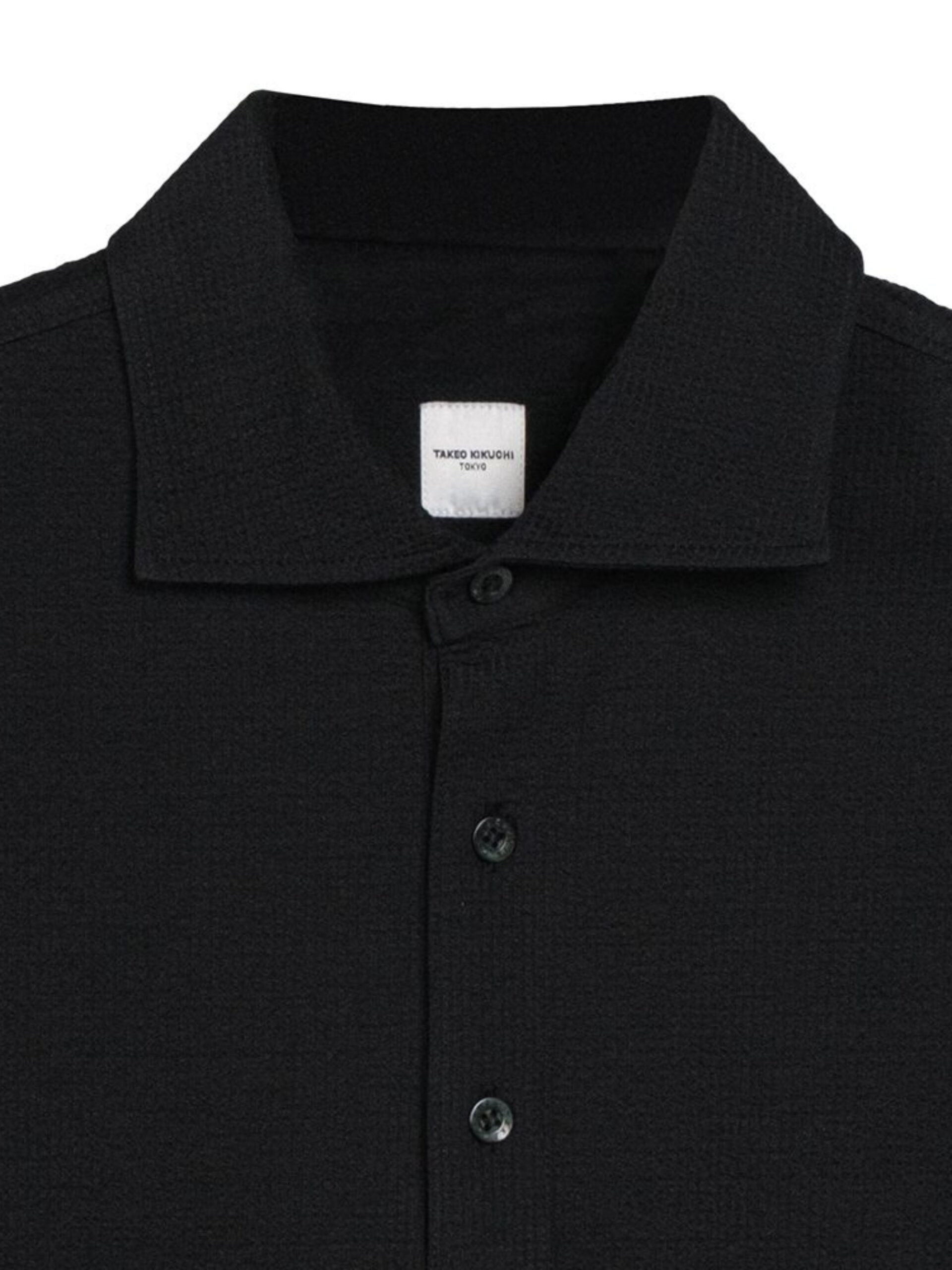 BLACK COOLMAX KNIT SUCKER POLO SHIRT (K8139998) (7)