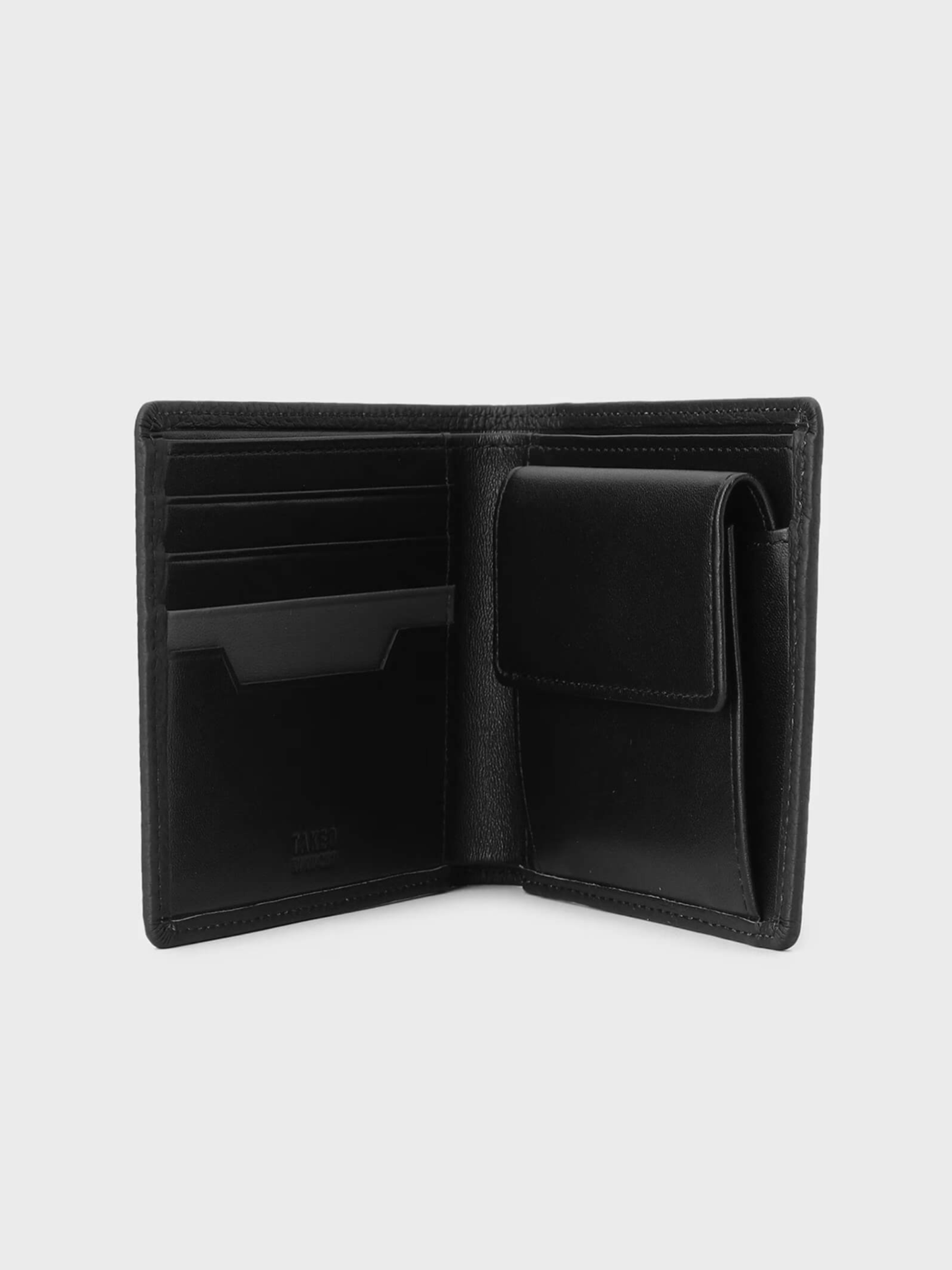 BLACK STANDARD SOFT LEATHER WALLET (G8701275) – TAKEO KIKUCHI Thailand