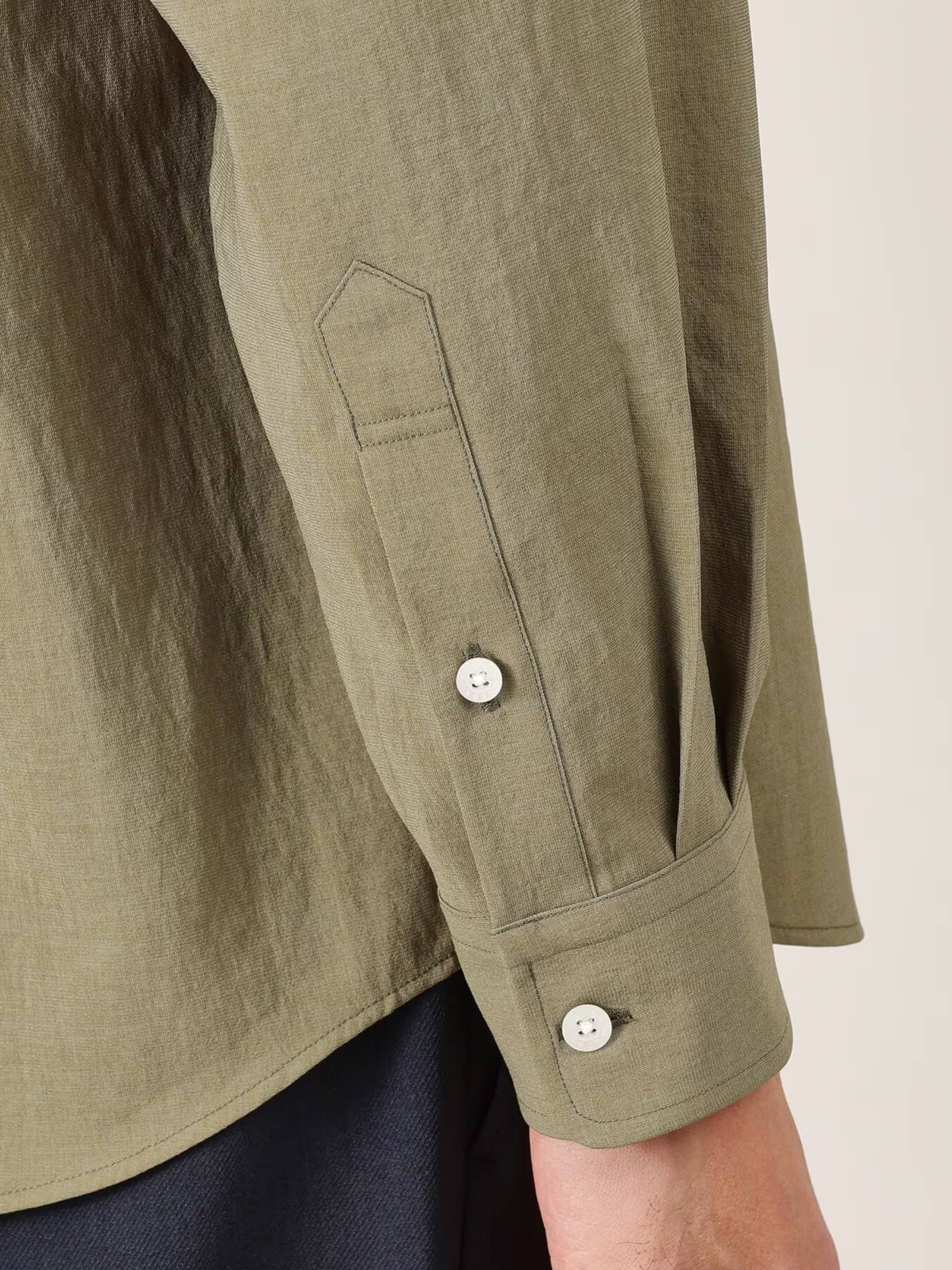 GREEN-MIJ-LINEN-LIKE-MINI-COLLAR-SHIRT-14