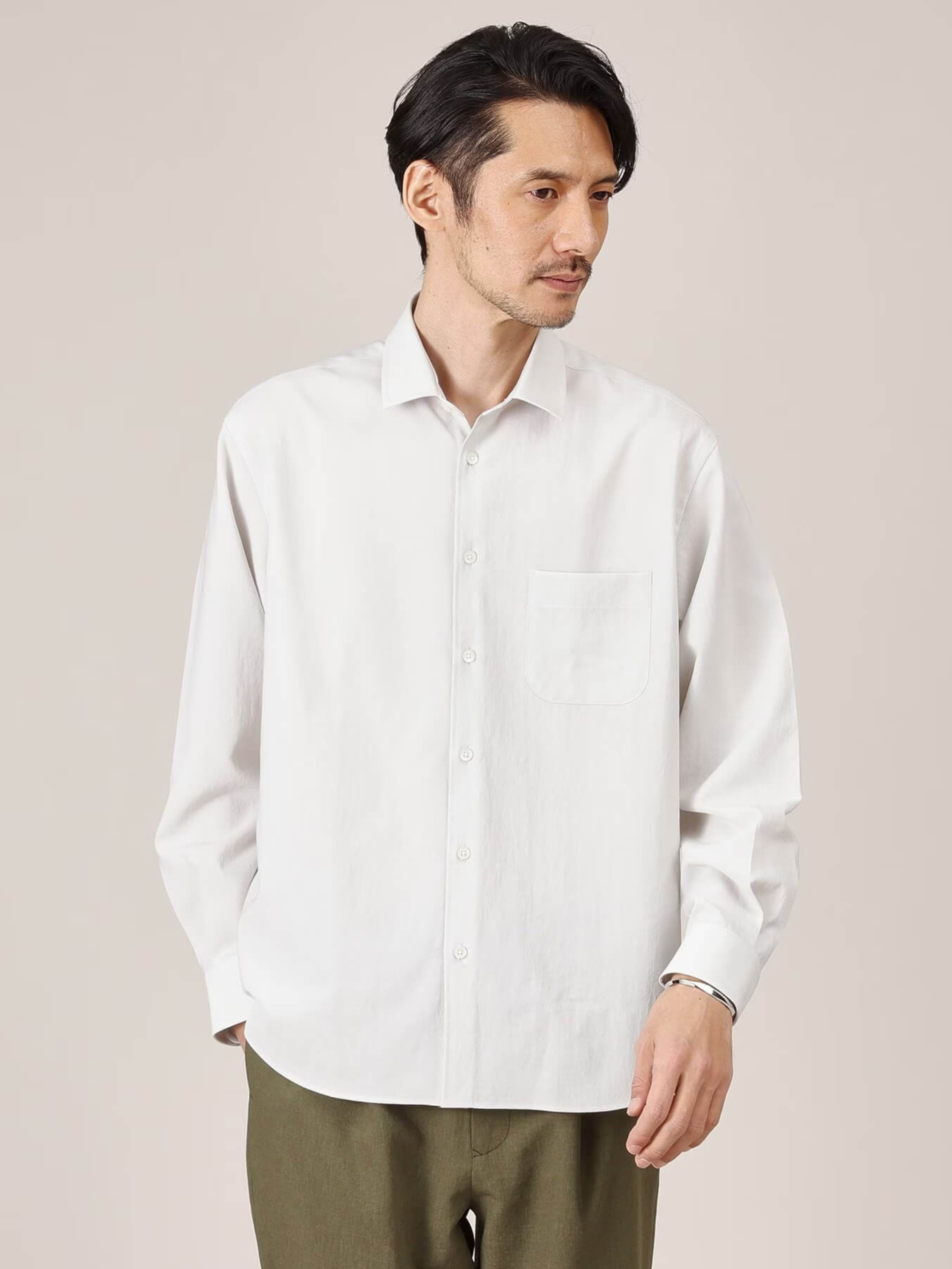 LIGHT-GREY-MIJ-LINEN-LIKE-MINI-COLLAR-SHIRT-1