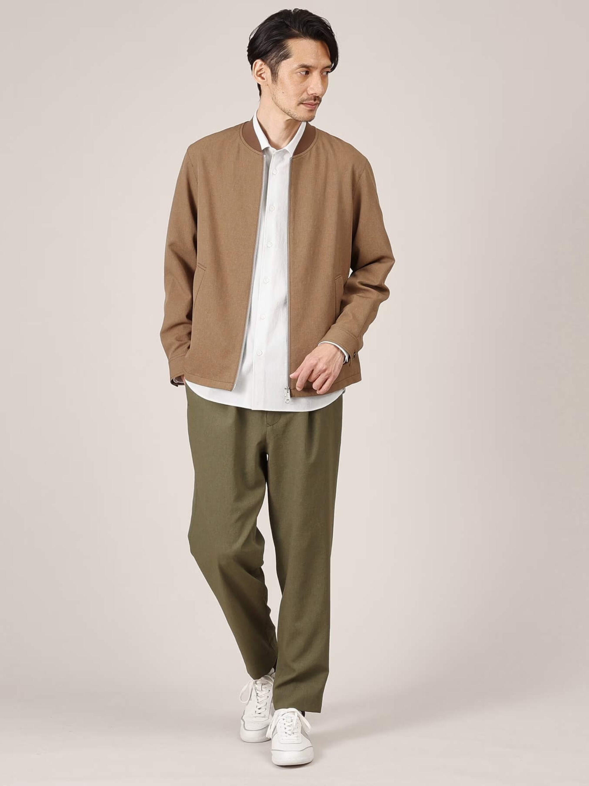 LIGHT-GREY-MIJ-LINEN-LIKE-MINI-COLLAR-SHIRT-2