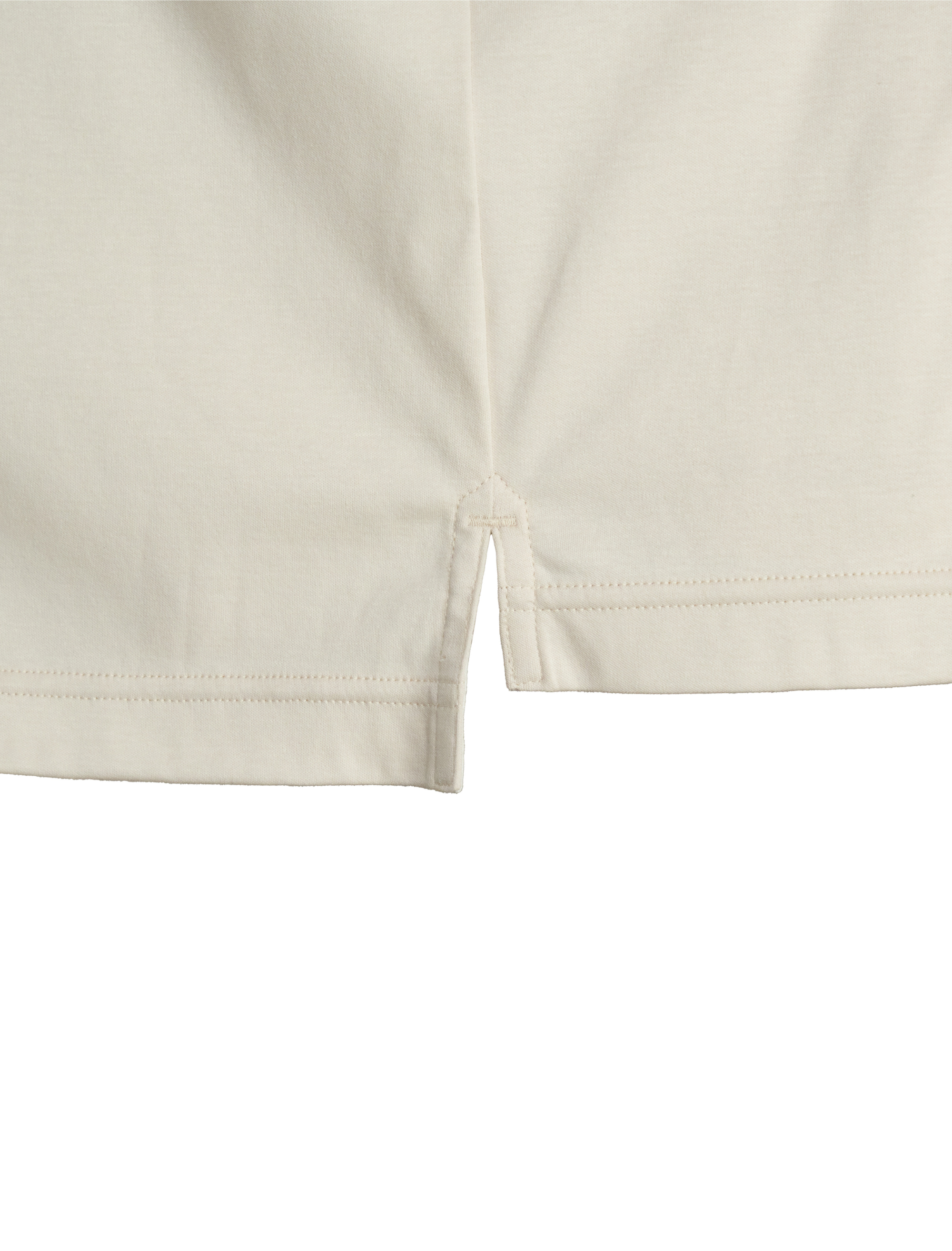 BEIGE SOFT ROYAL-COOL CUT&SEW POLO SHIRT (4)