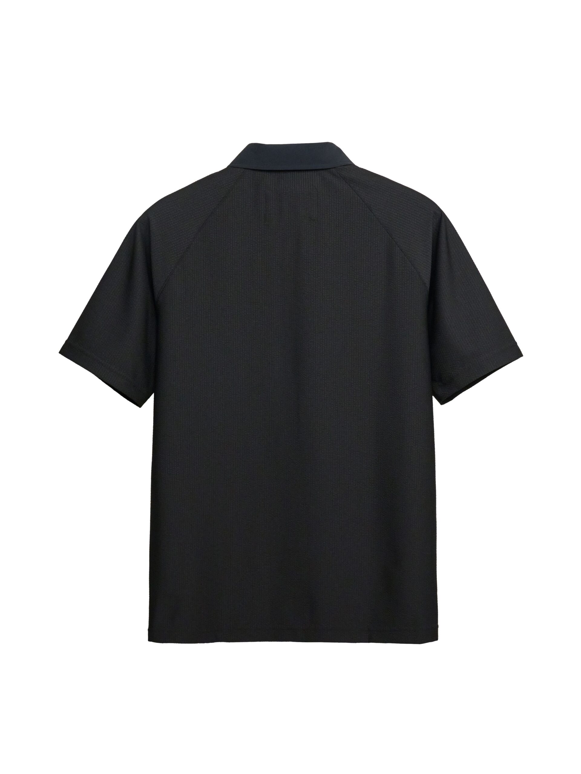 BLACK ECO BLUE UV RAGLAN POLO SHIRT (2)