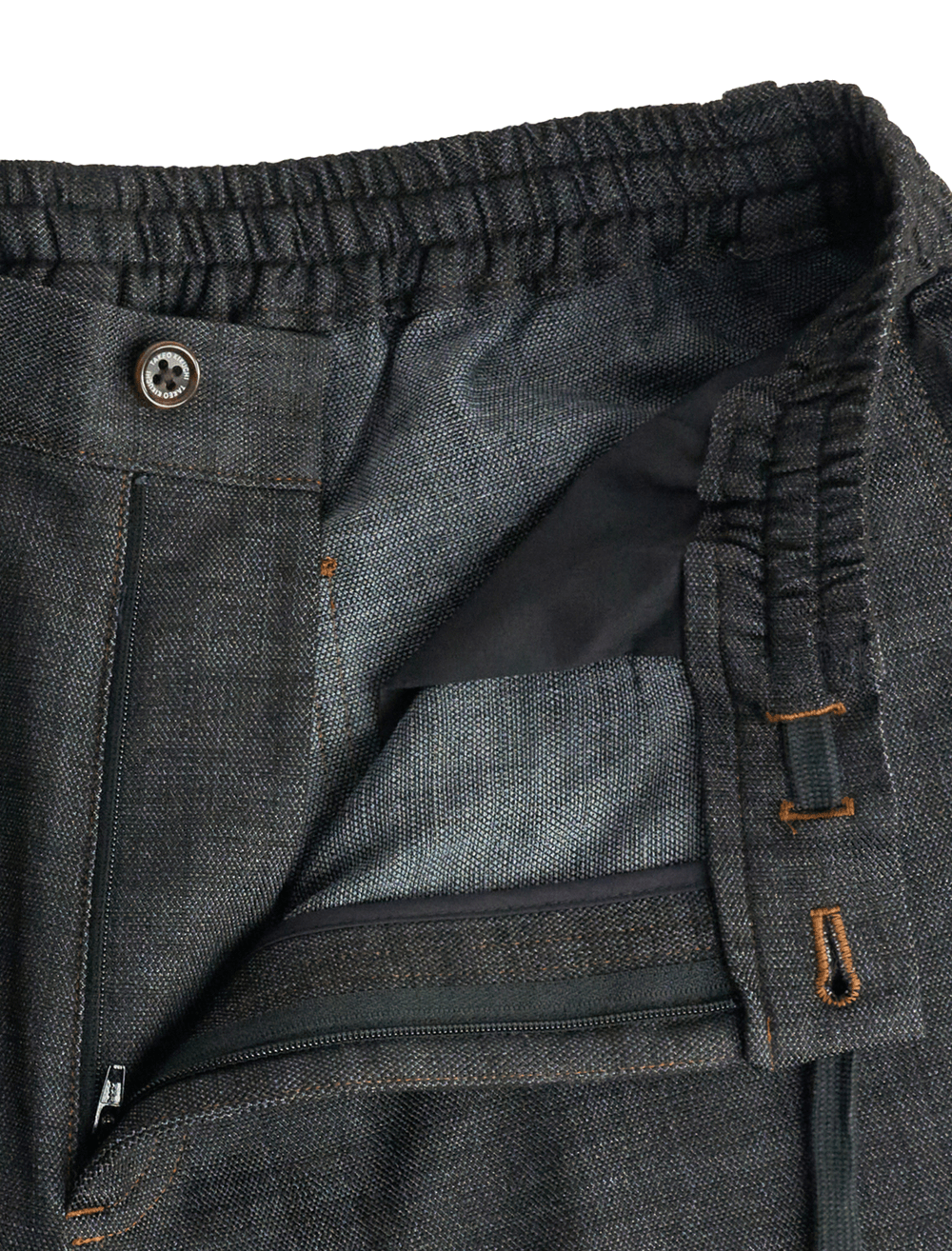 BLACK ECO DENIM STRETCH EASY PANTS (3)