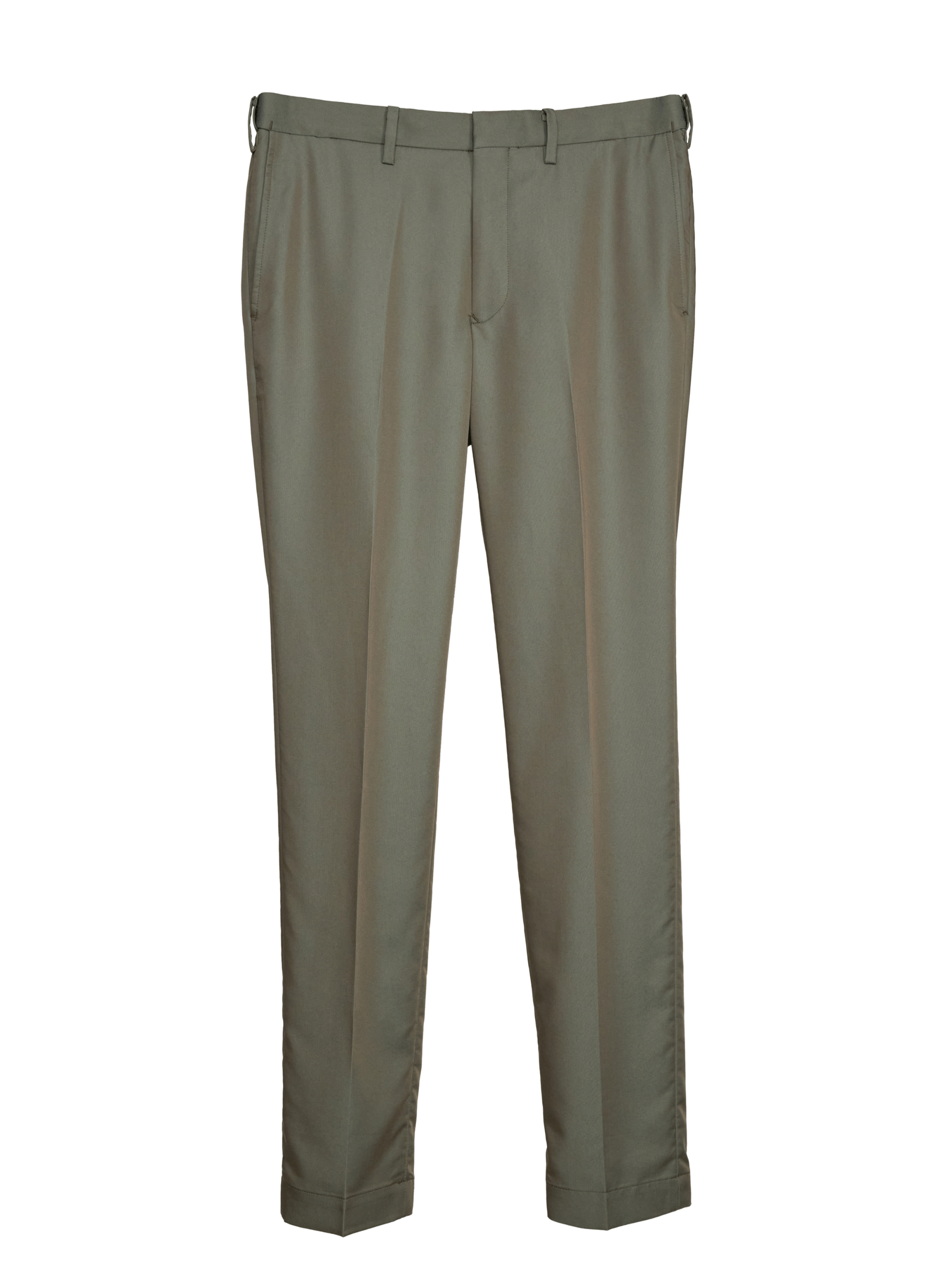 GREEN CS FINE SATIN STRETCH PANTS (1)