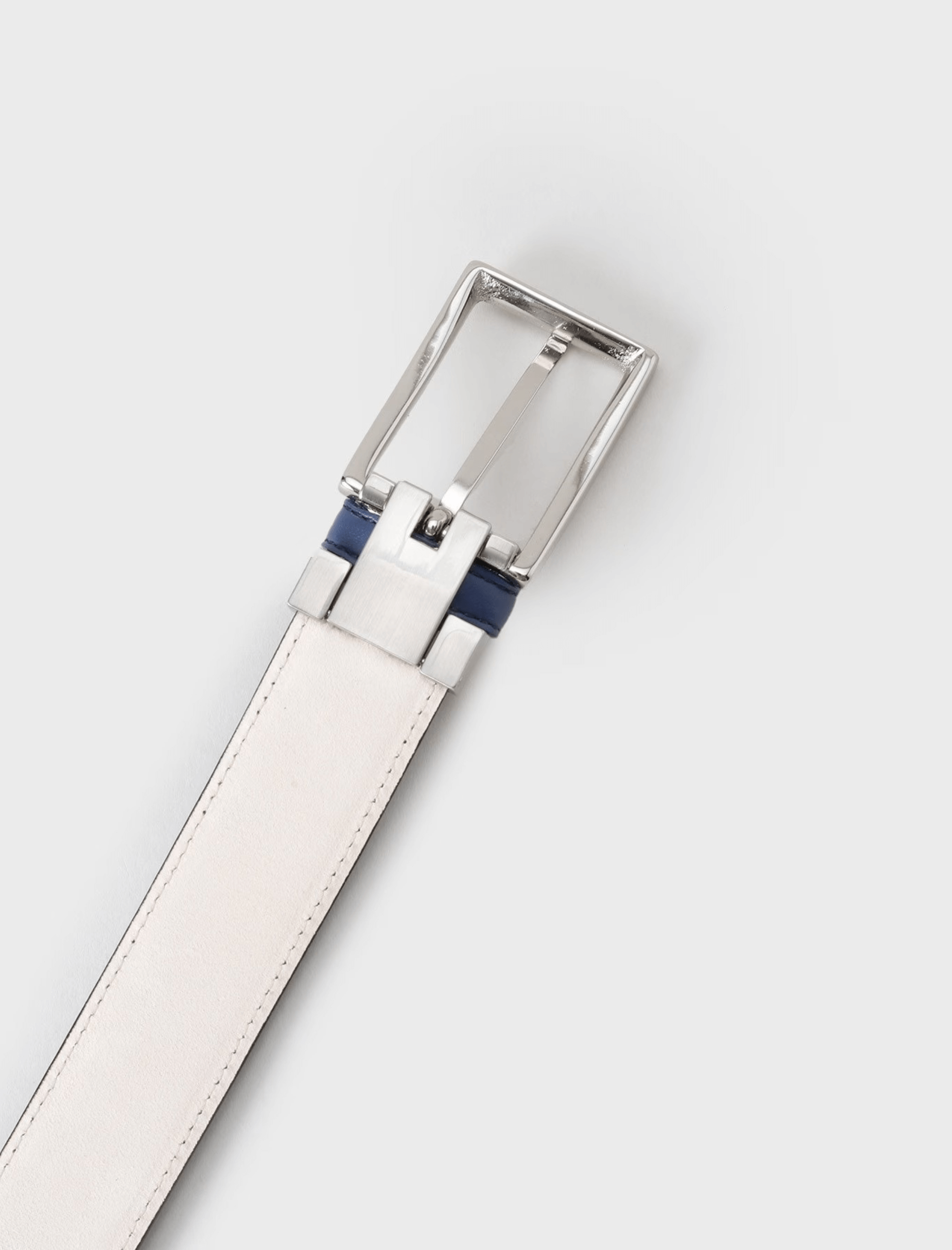 BLACK MIJ 2TONE LEATHER FORMAL BELT (4)