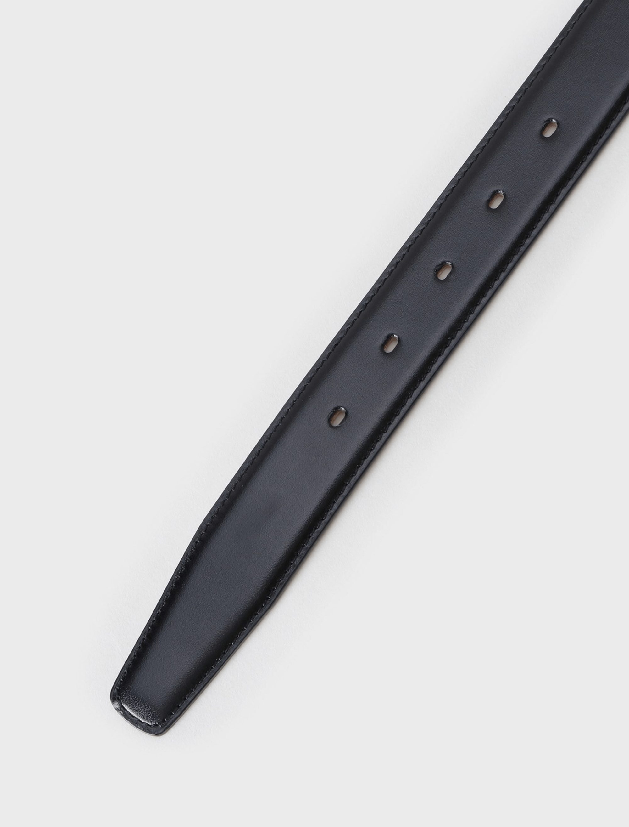 BLACK MIJ 2TONE LEATHER FORMAL BELT (6)