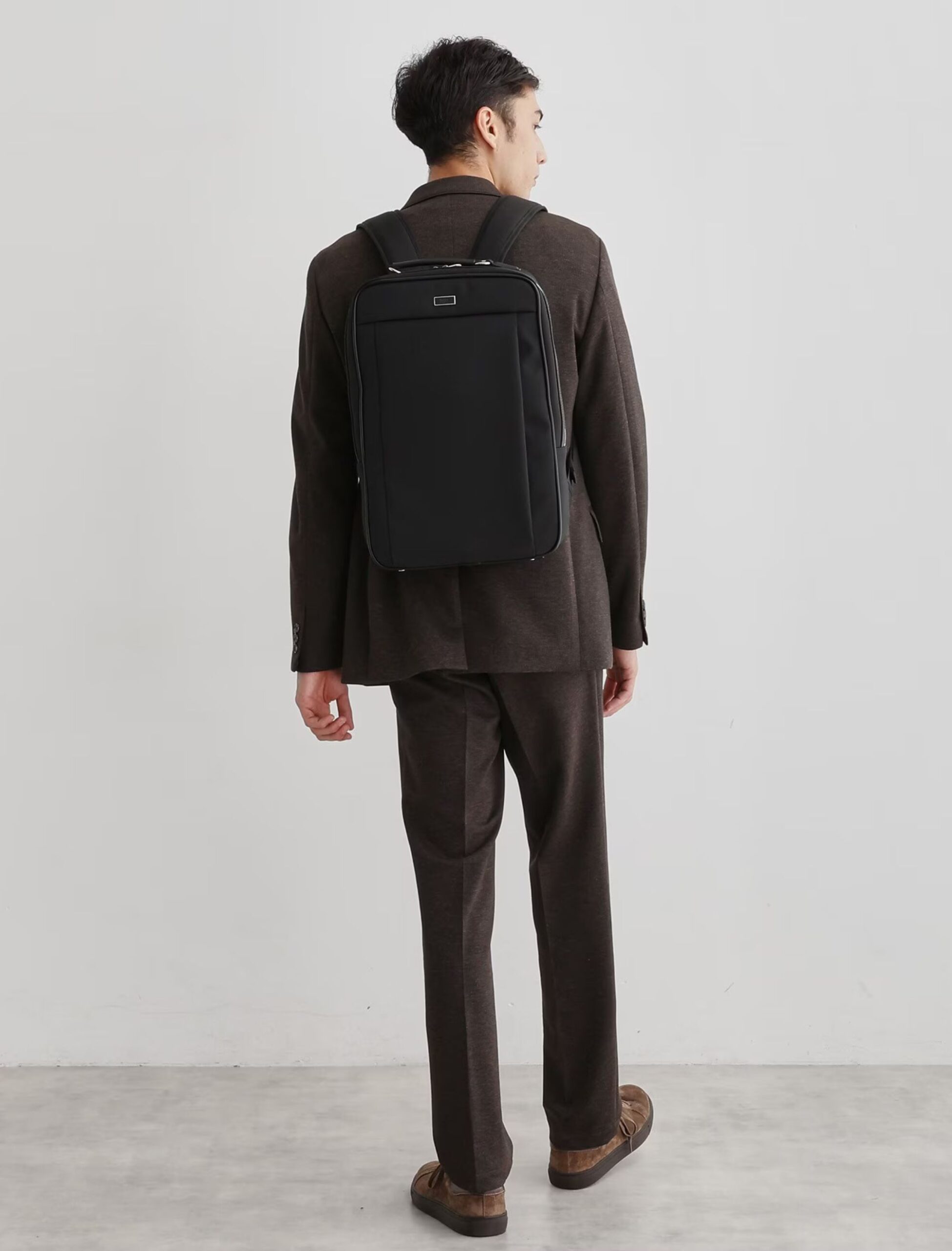 BLACK MELANGE PINHEAD BACKPACK (4)