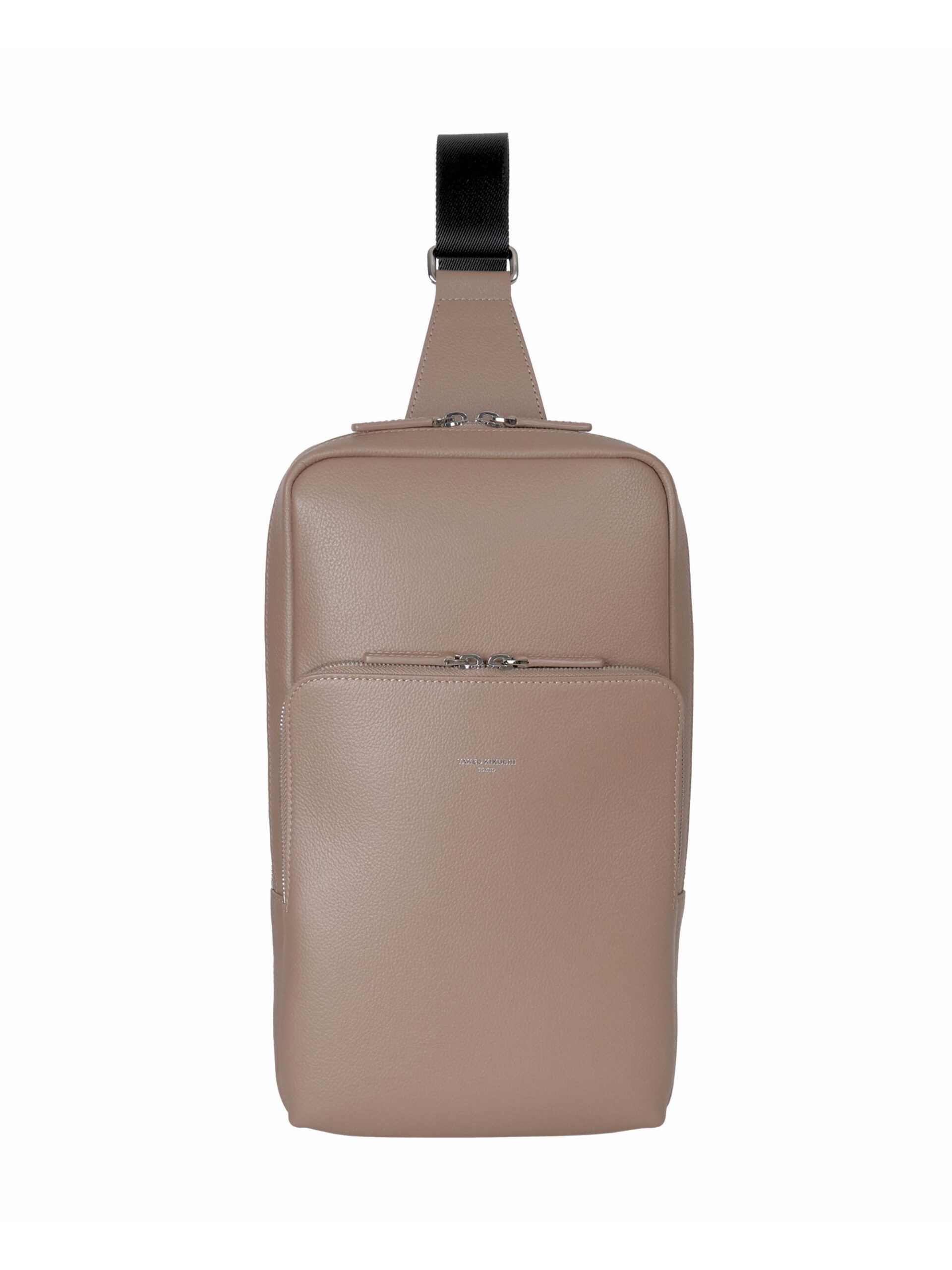 BROWN GRAIN MAISON SHOULDER BAG (1)