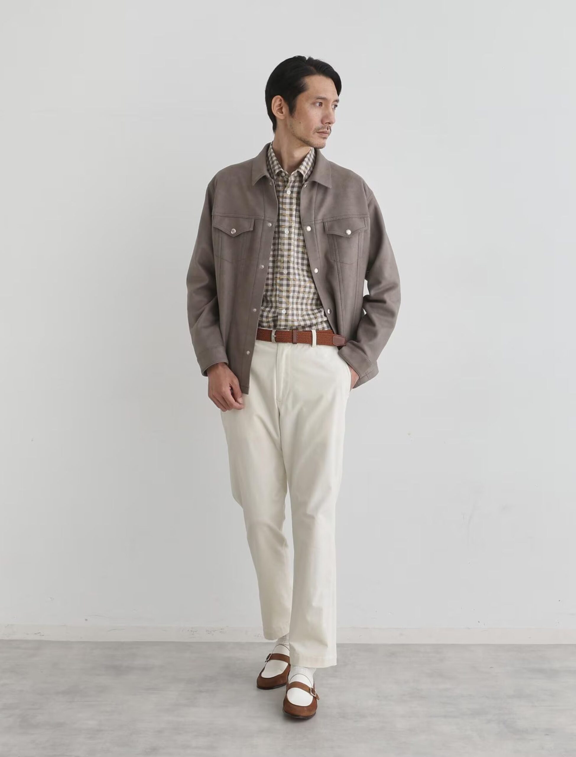 BROWN MIJ ITALIAN MESH BELT (3)