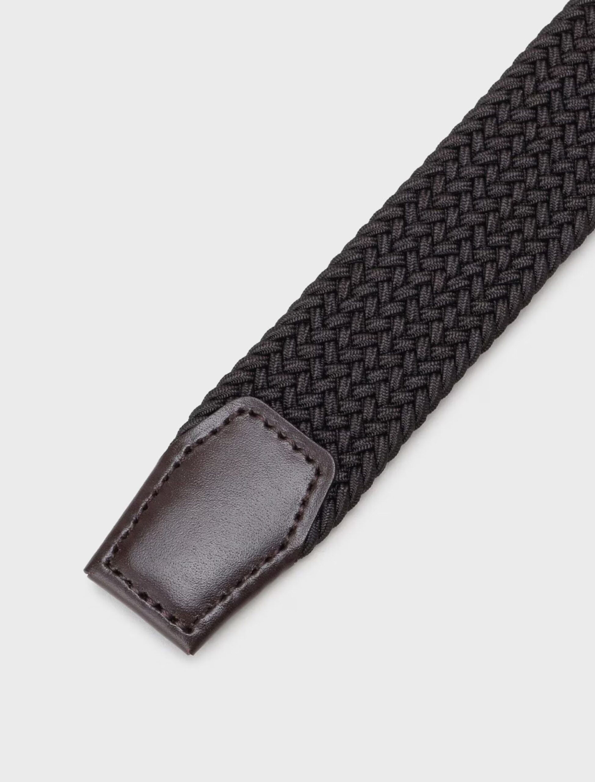 DARK BROWN MIJ ITALIAN MESH BELT (2)