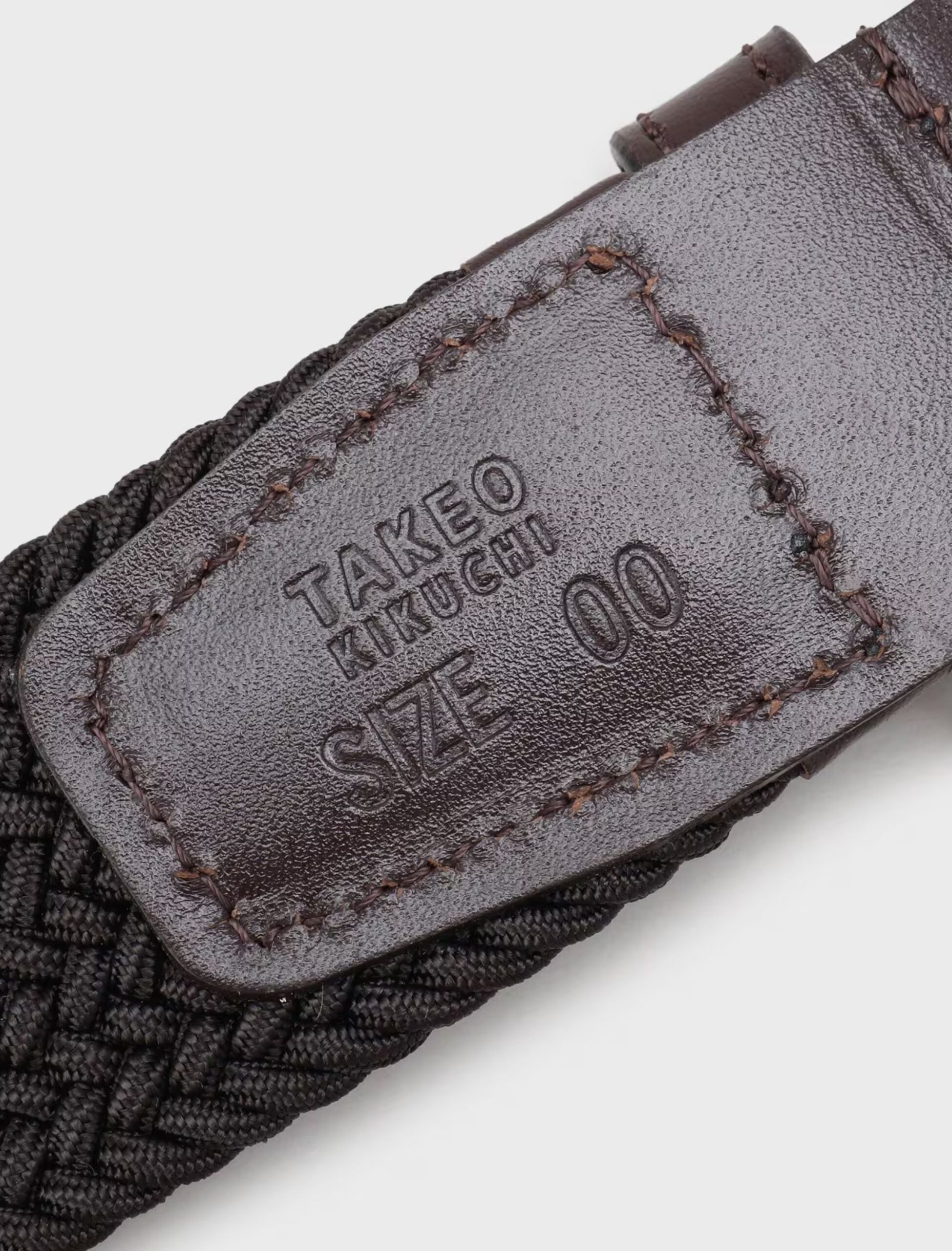 DARK BROWN MIJ ITALIAN MESH BELT (4)