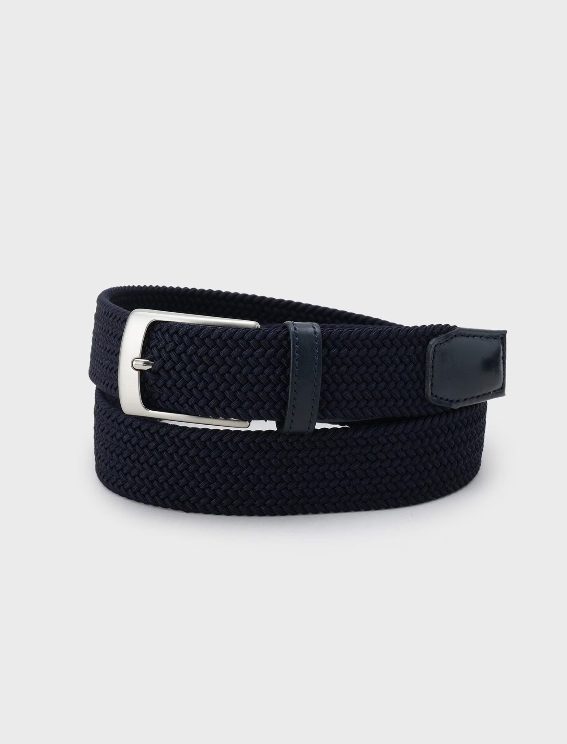 NAVY MIJ ITALIAN MESH BELT (1)