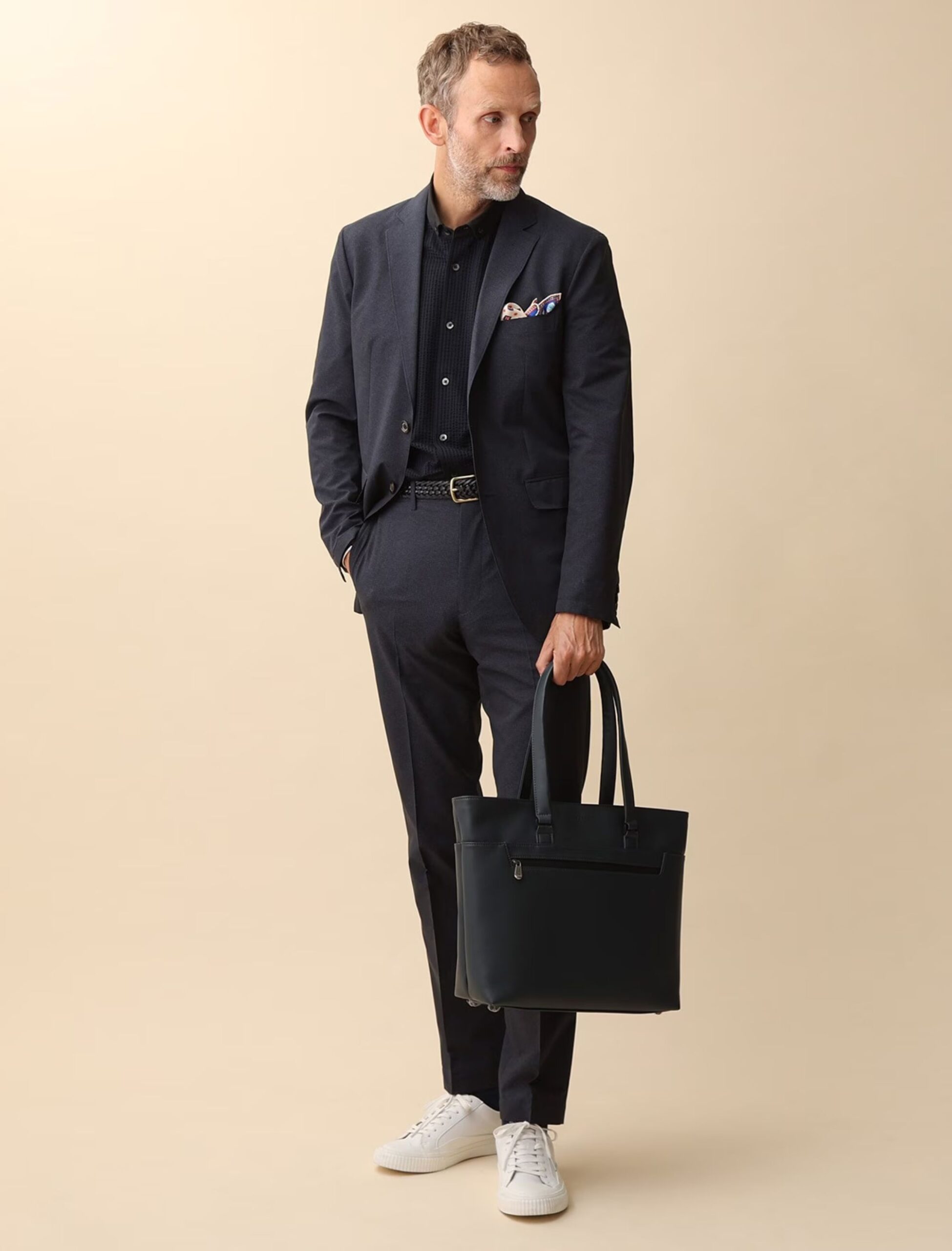 NAVY WRP LIGHTWEIGHT TOTE BAG (6)