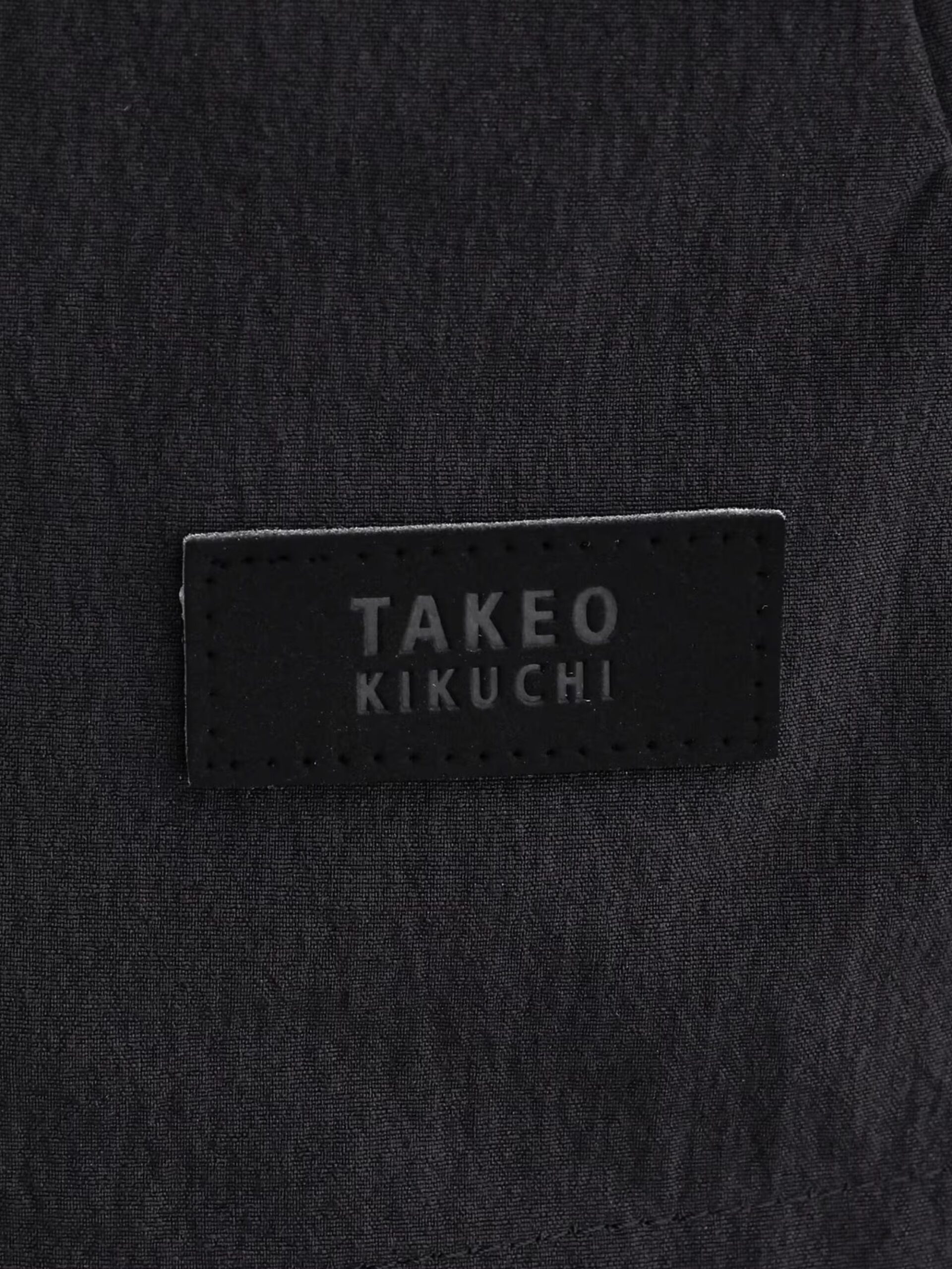 BLACK NYLON ZIP UP HOODIE JACKET (10)