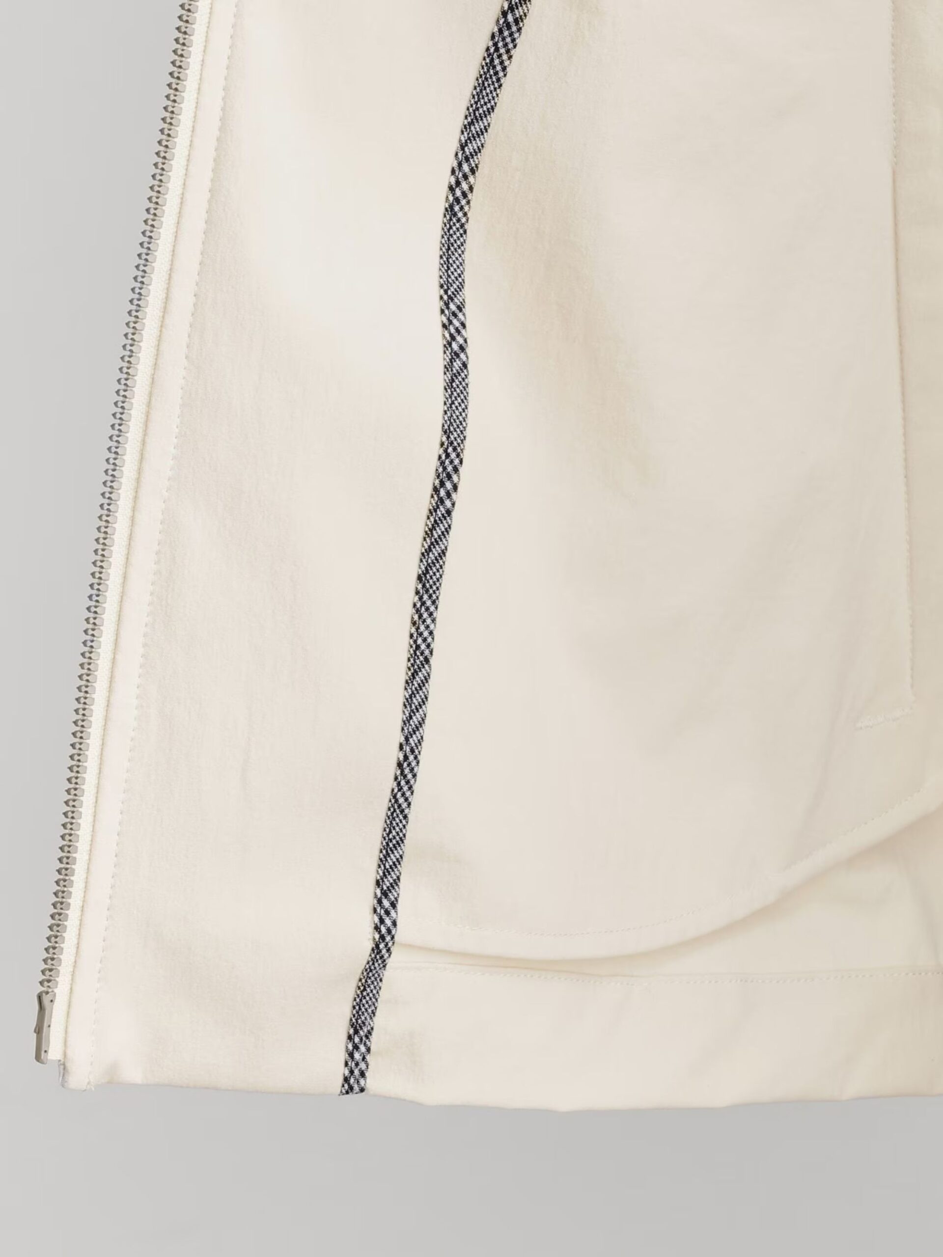 IVORY NYLON ZIP UP HOODIE JACKET (8)