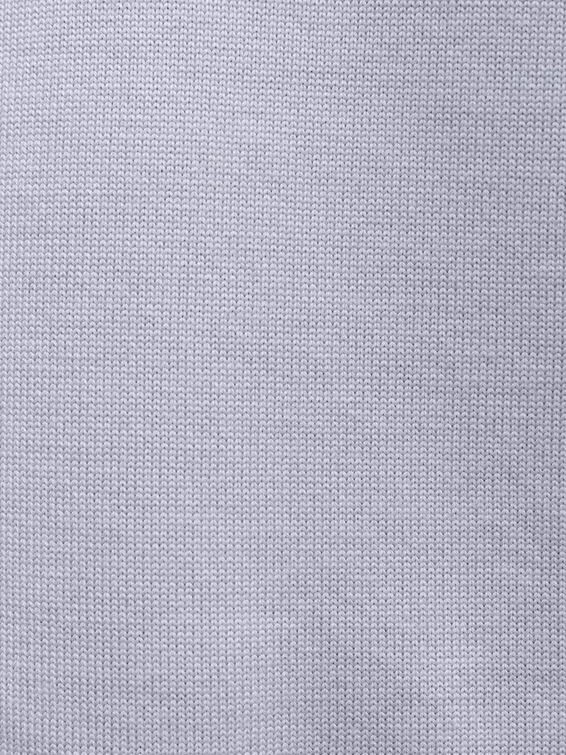 LIGHT GREY WOOL BLEND ANTI-PILLING KNIT SWEATER (4)