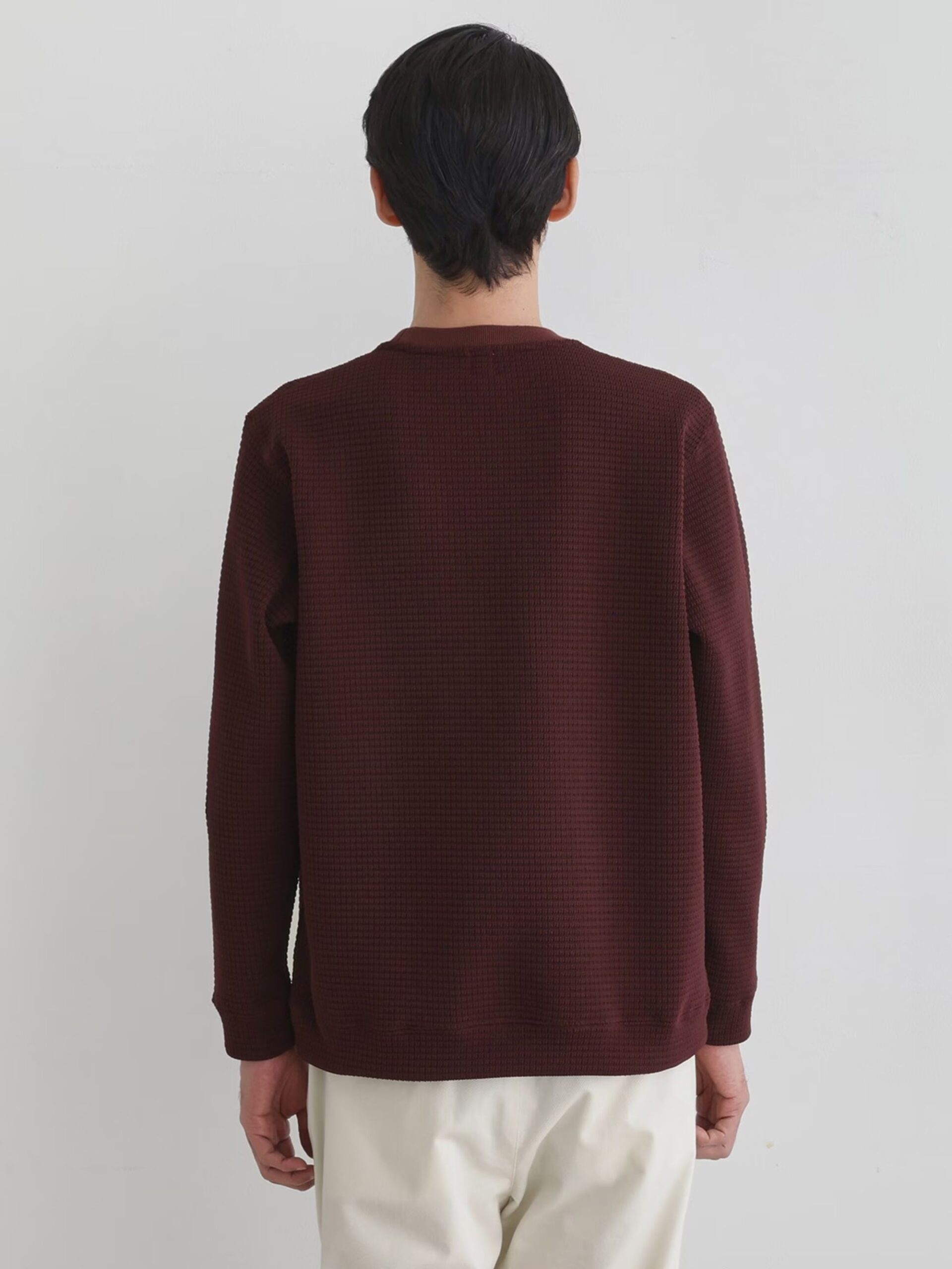 RED MIJ KNIT-LIKE LONG SLEEVE TSHIRT (8)