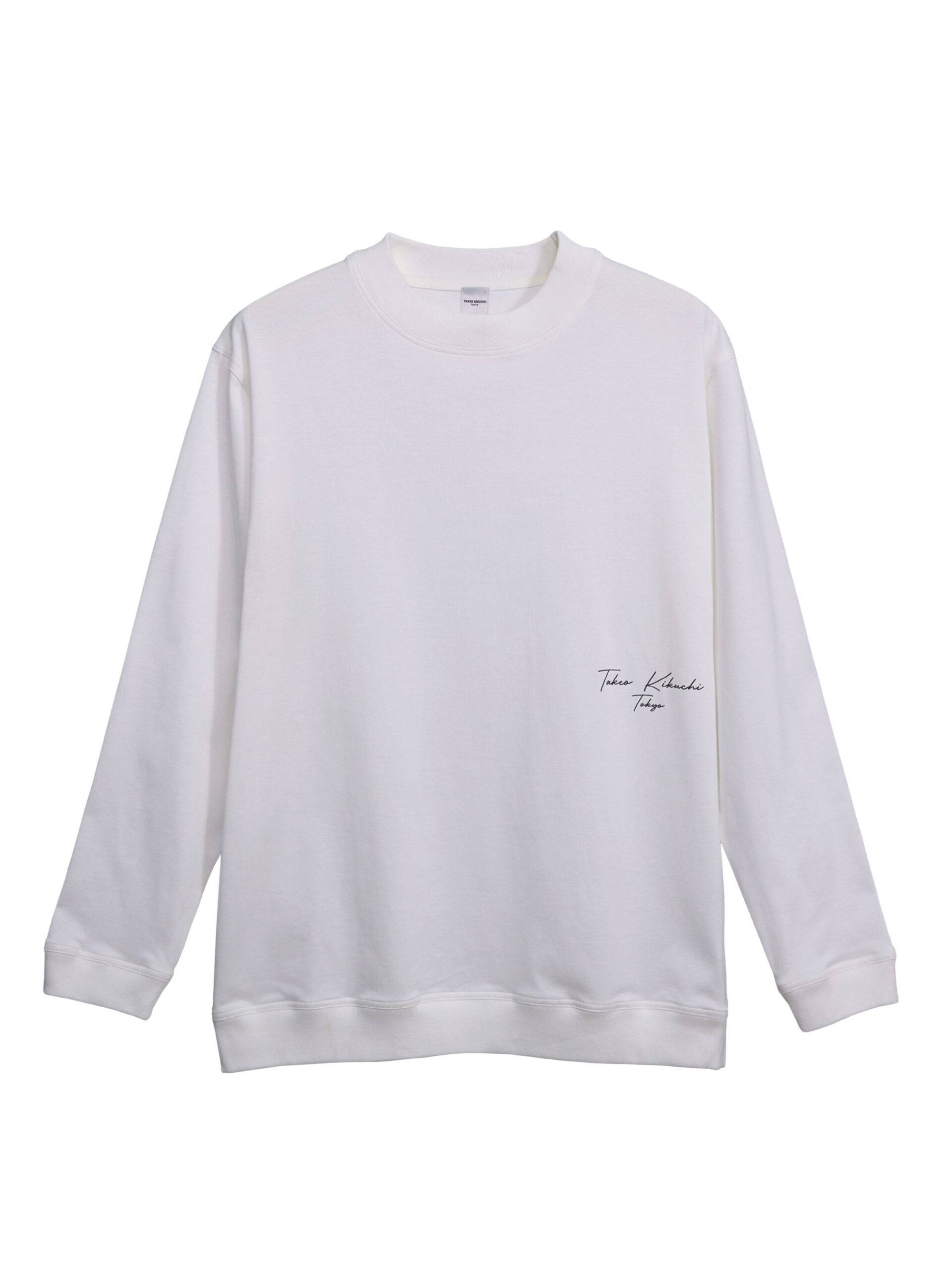 WHITE COMPRESSION JERSEY HI-GAUGE LS TSHIRT