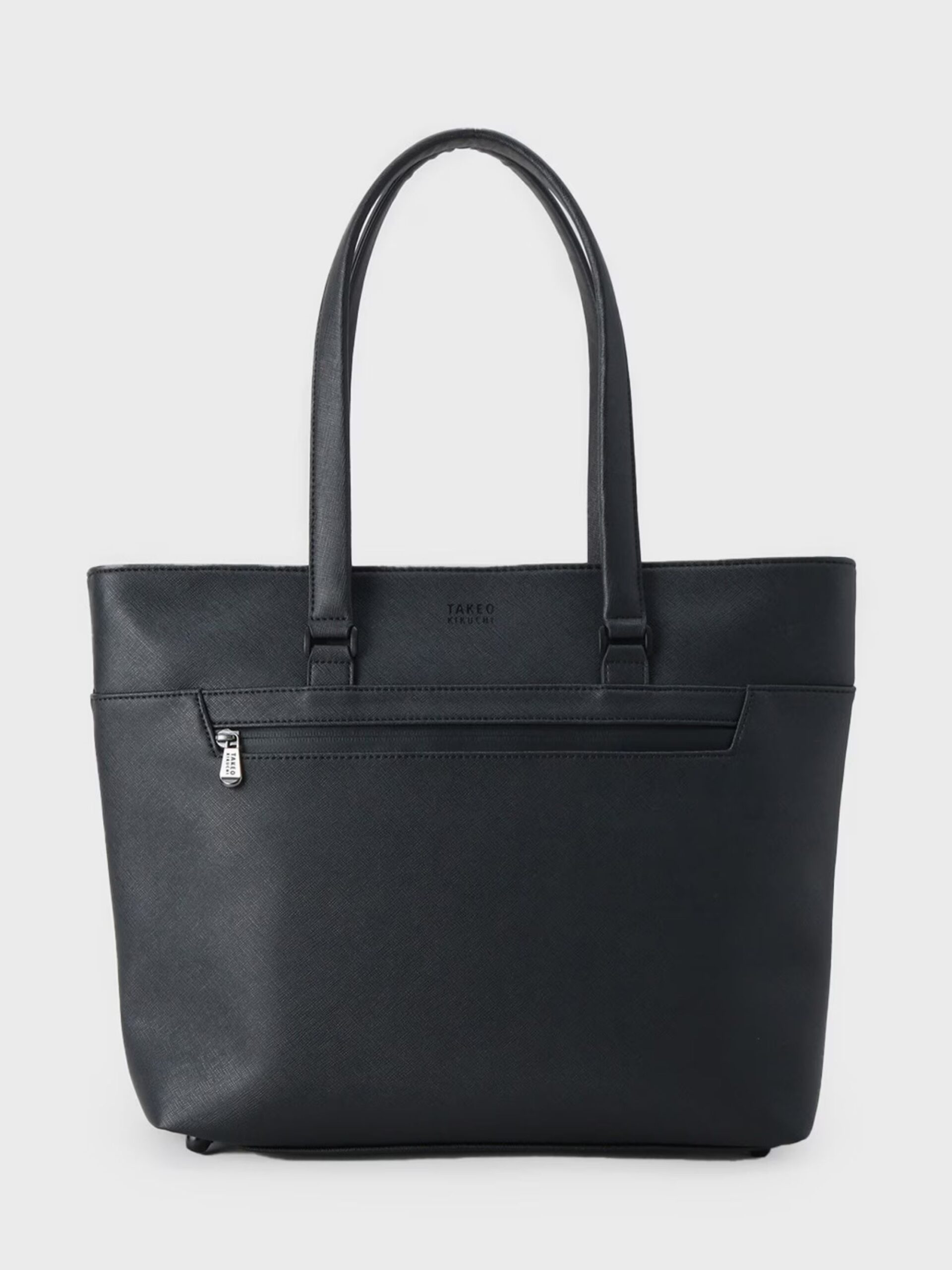 BLACK SAFFIANO WRP LIGHTWEIGHT TOTE BAG (1)