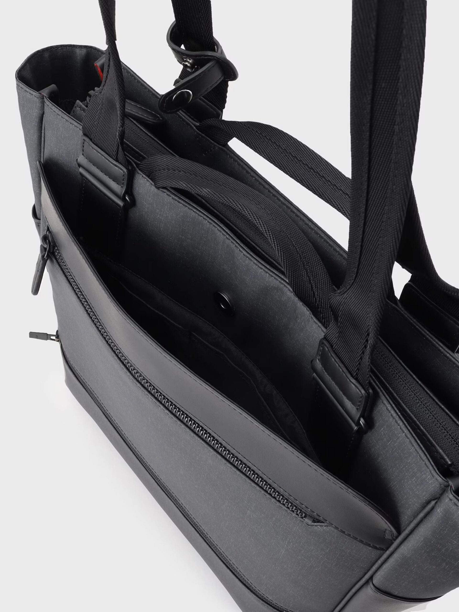 GREY WRP COATING TOTE BAG (13)