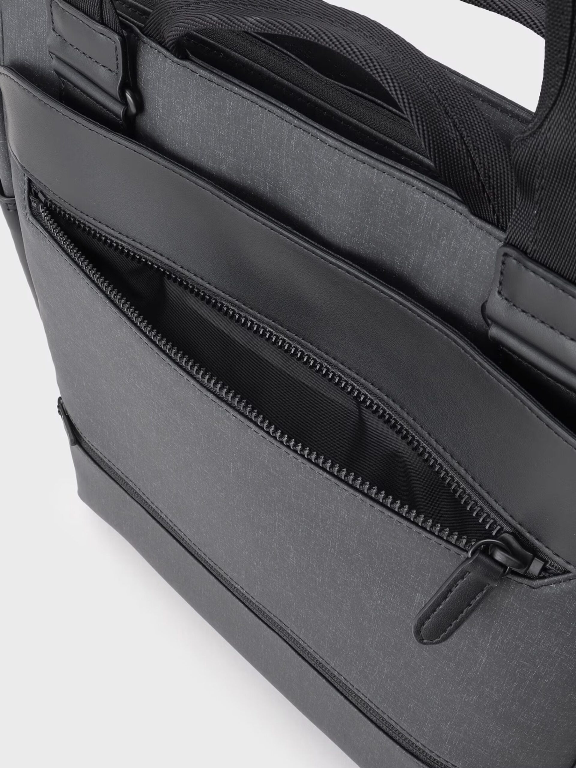 GREY WRP COATING TOTE BAG (14)