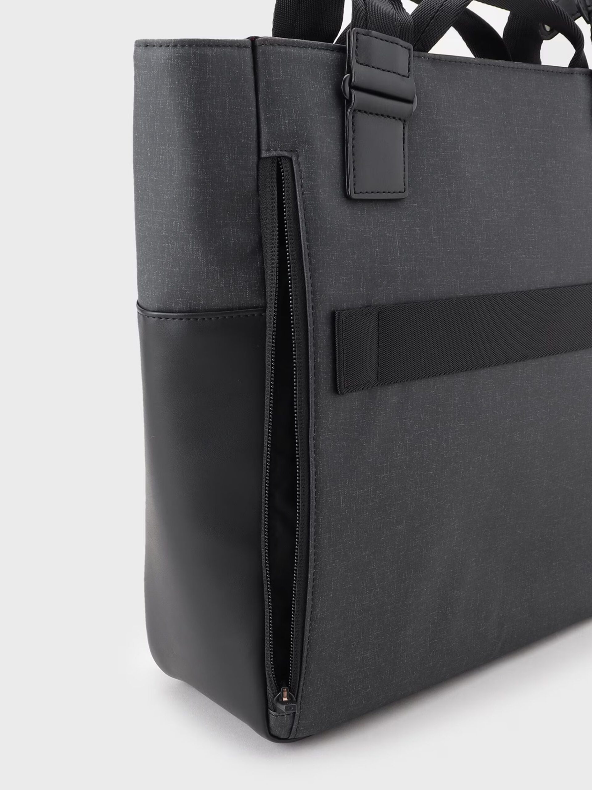 GREY WRP COATING TOTE BAG (16)