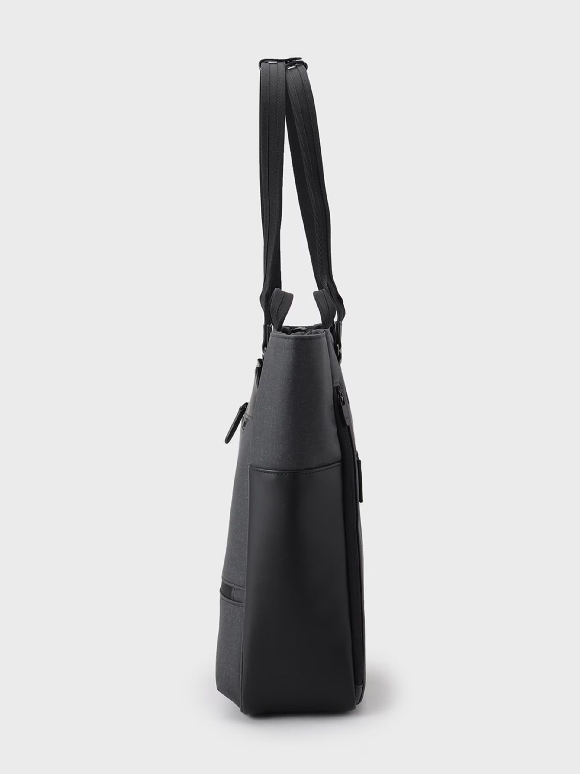 GREY WRP COATING TOTE BAG (3)