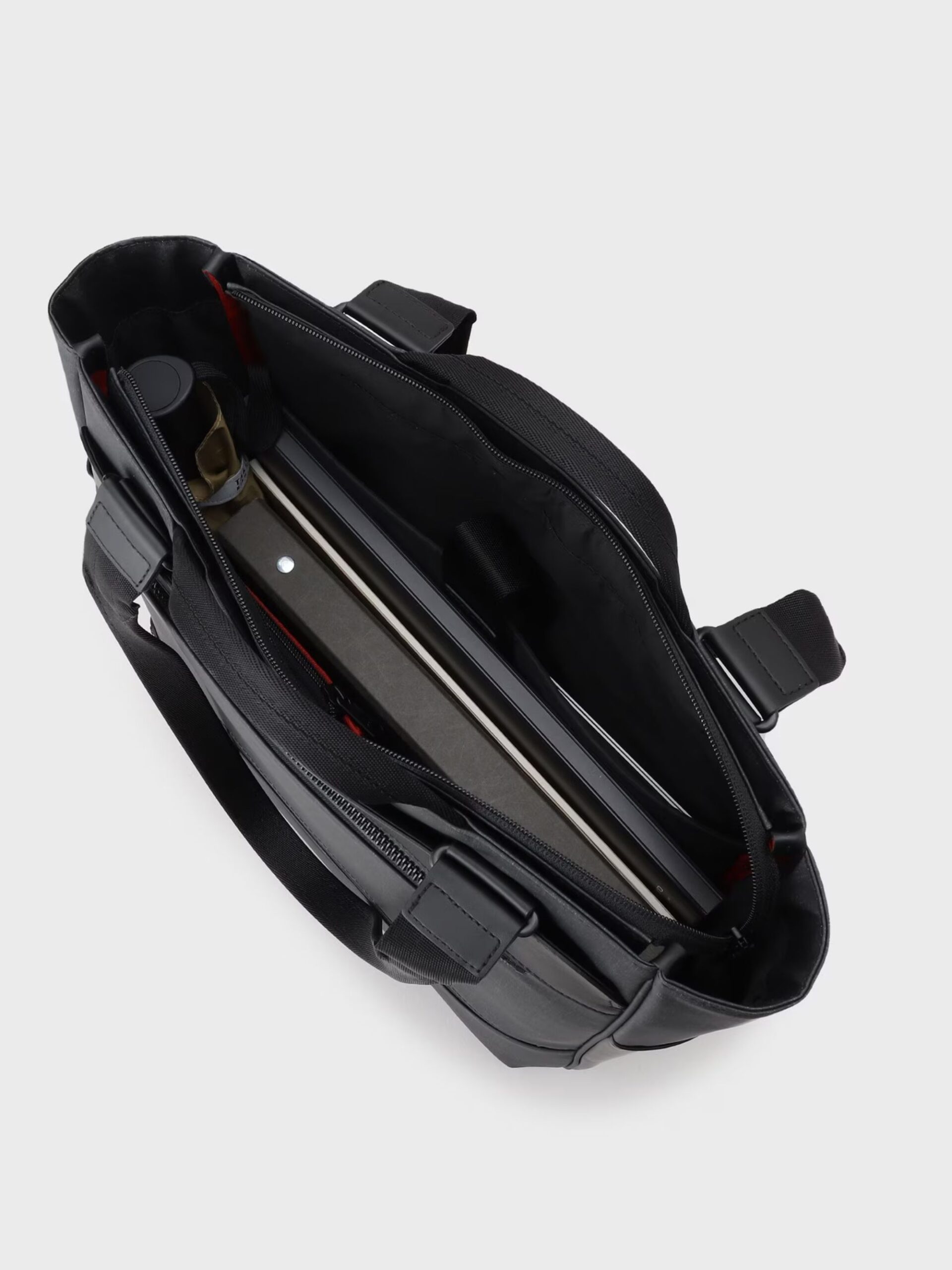 GREY WRP COATING TOTE BAG (8)