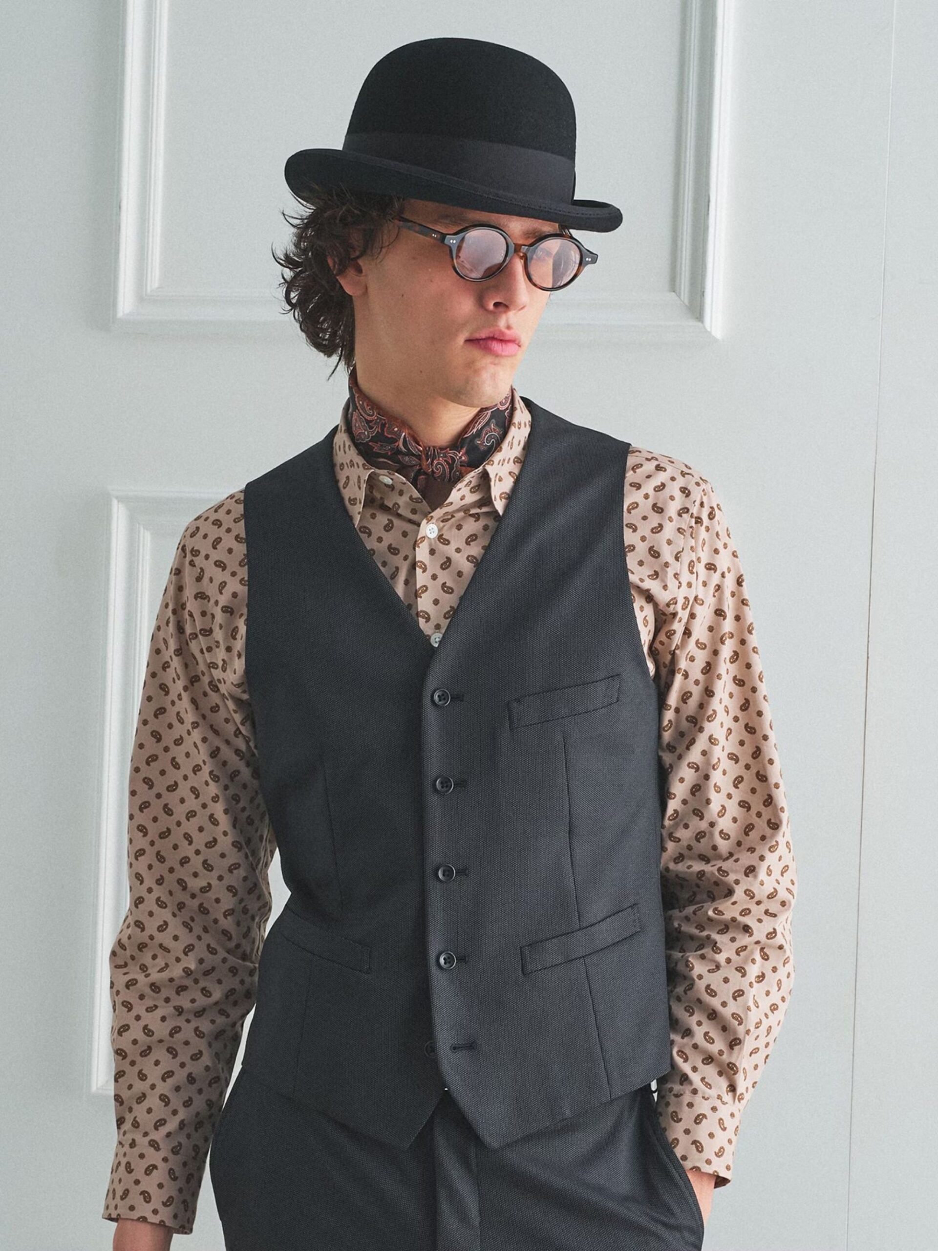 BOWLER HAT LABEL PINHEAD JERSEY VEST (93145605) *ECS