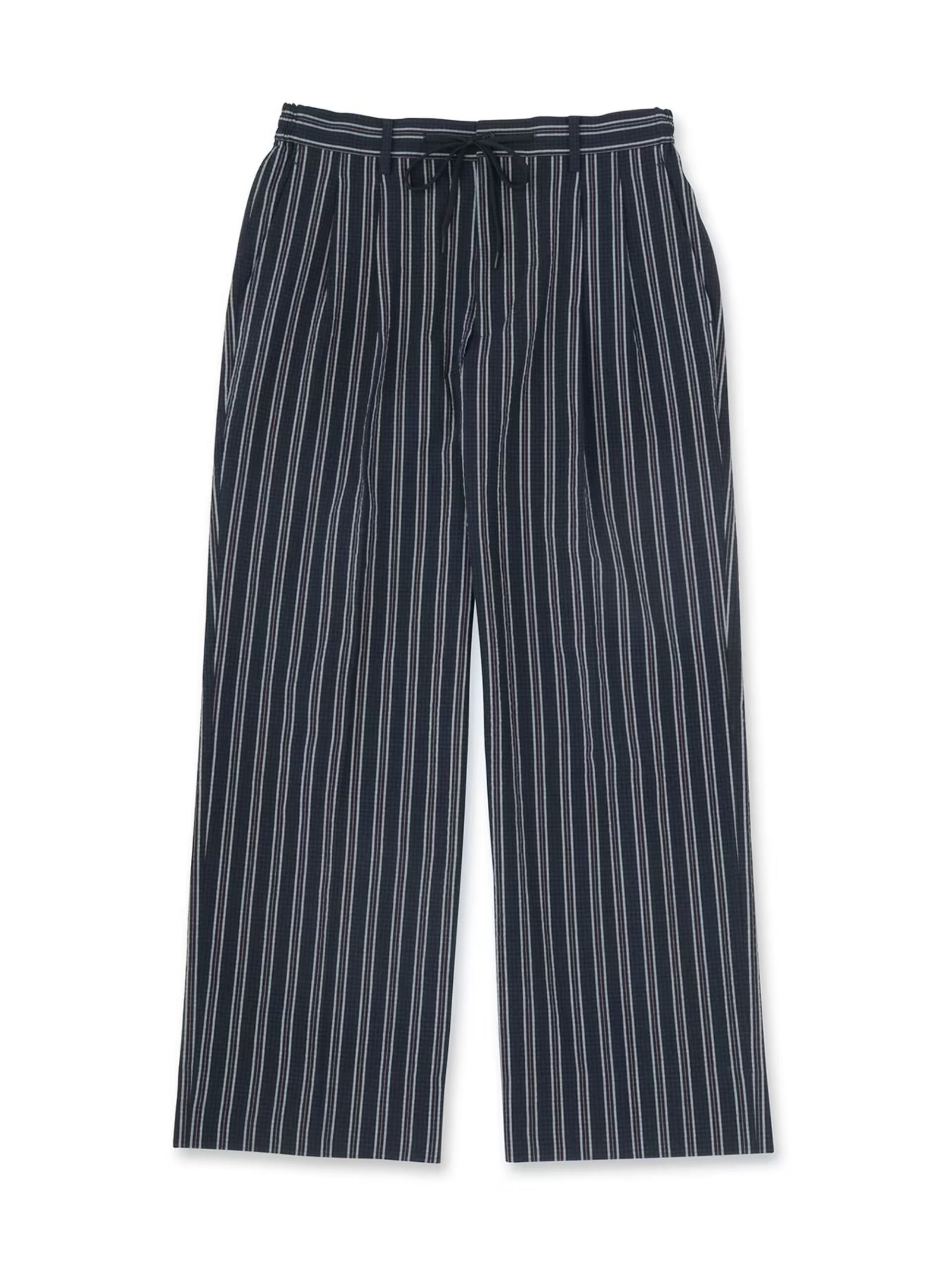 BOWLER HAT LABEL SUCKER STRIPE EASY WIDE PANTS (93175603) *ECS - Image 18