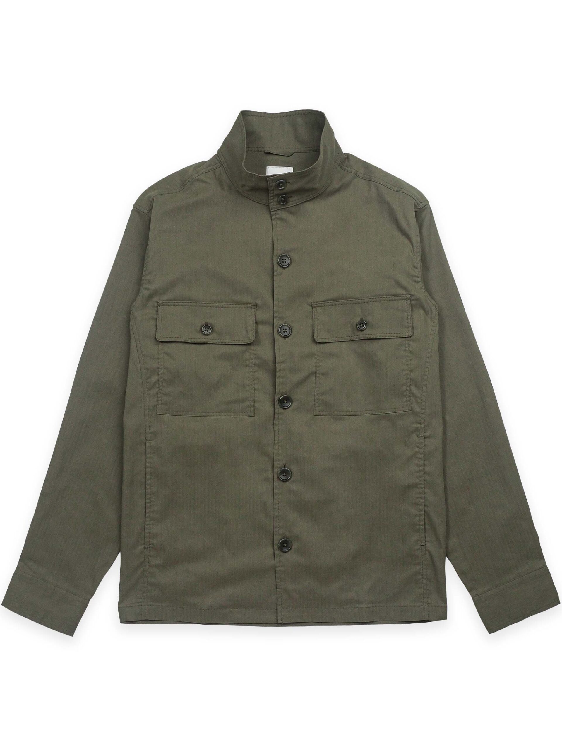 COOLMAX HERRINGBONE STAND COLLAR JACKET (K8144101) - Image 7